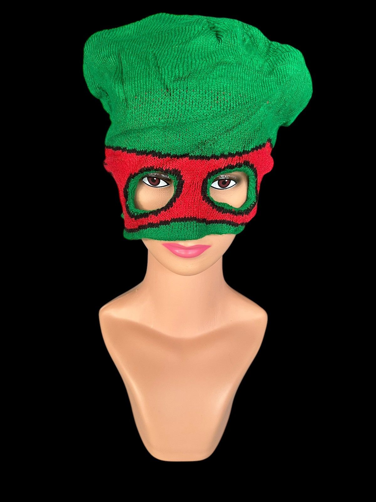 Japanese Brand × Kapital × Vintage Rare Masked Ninja Turtles Style Beanie Hats Size ONE SIZE - 2 Thumbnail