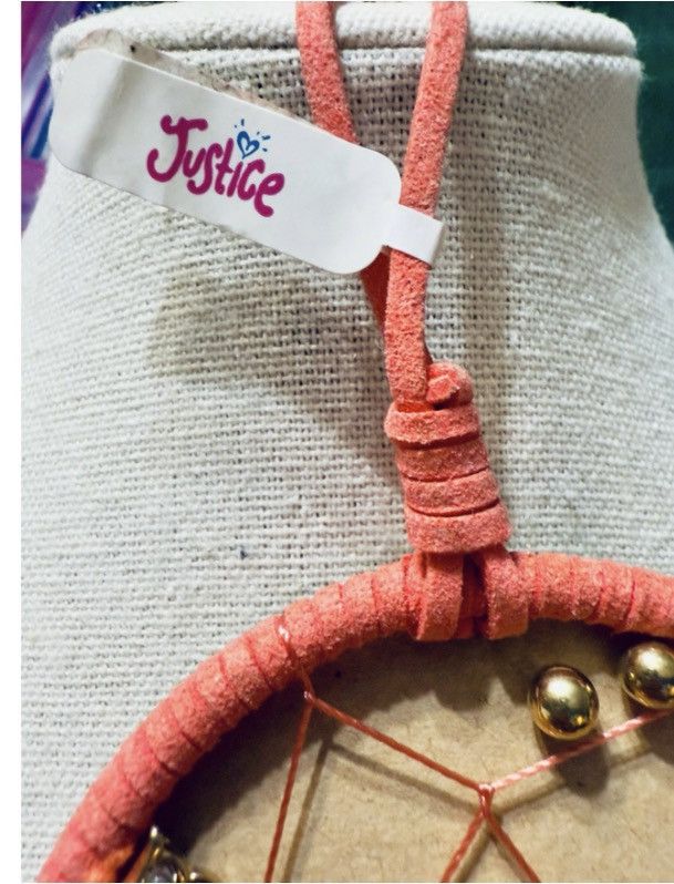 Other Justice Dreamcatcher Wall Hanging with Earrings NWT Boho Size ONE SIZE - 6 Thumbnail