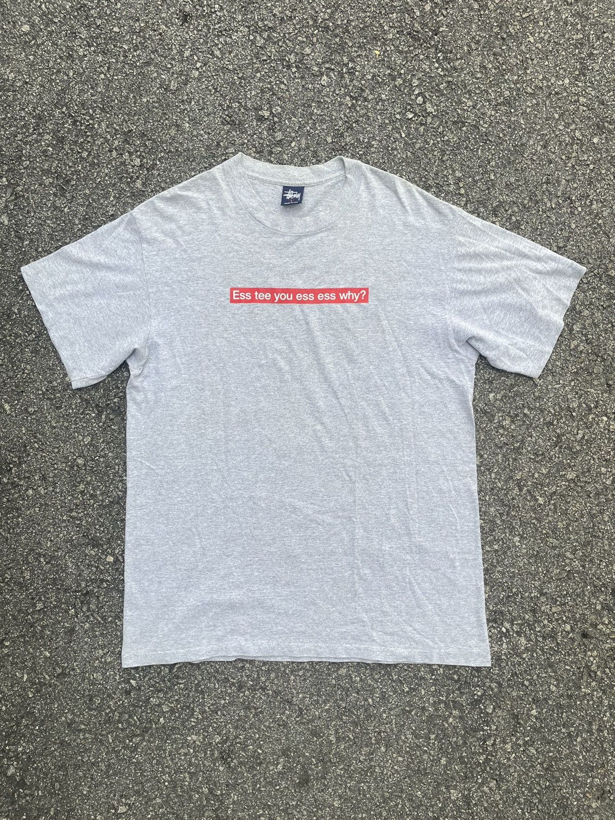 Stussy × Vintage Rare Vintage stussy tee Size US L / EU 52-54 / 3 - 1 Thumbnail