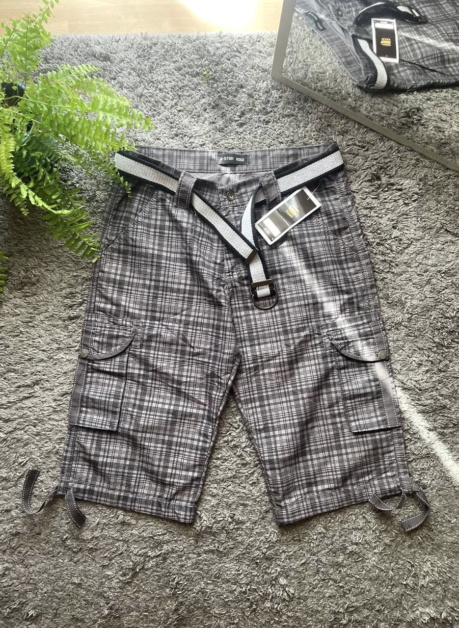 G-Star × Vintage G-Star Raw Shorts Streetwear Vintage Archive Logo Rare Y2k Size US 32 / EU 48 - 1 Thumbnail