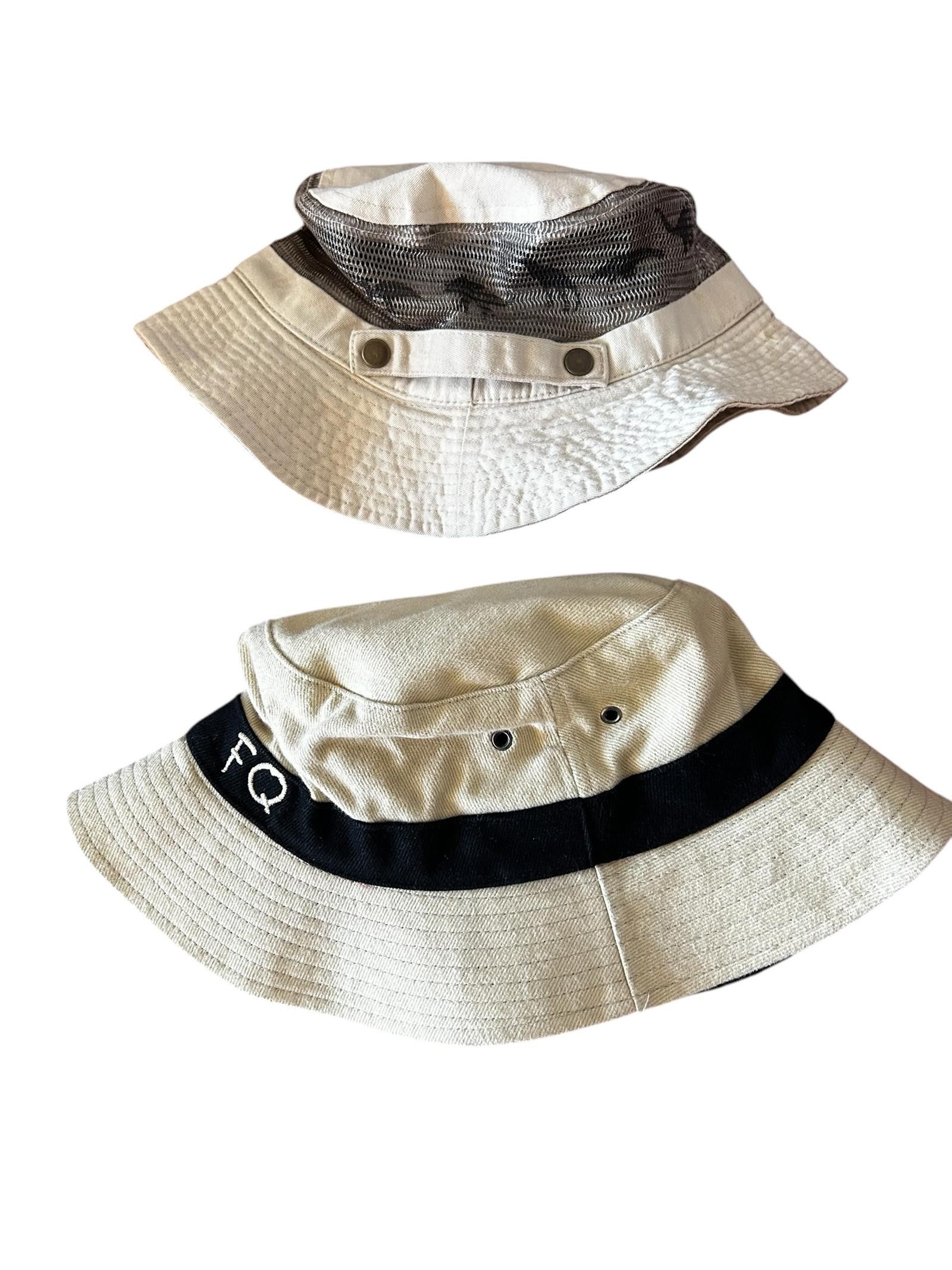 Designer FQ Adjustable Cotton Bucket Hat - Lightweight & Stylish Size ONE SIZE - 1 Thumbnail