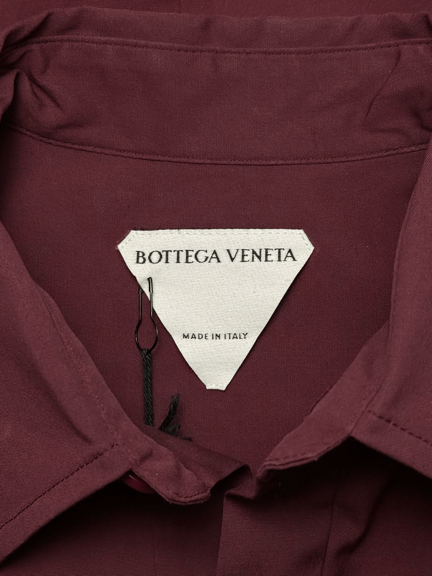 Bottega Veneta Bottega Veneta button-up midi wine dress Size XS / US 0-2 / IT 36-38 - 2 Thumbnail