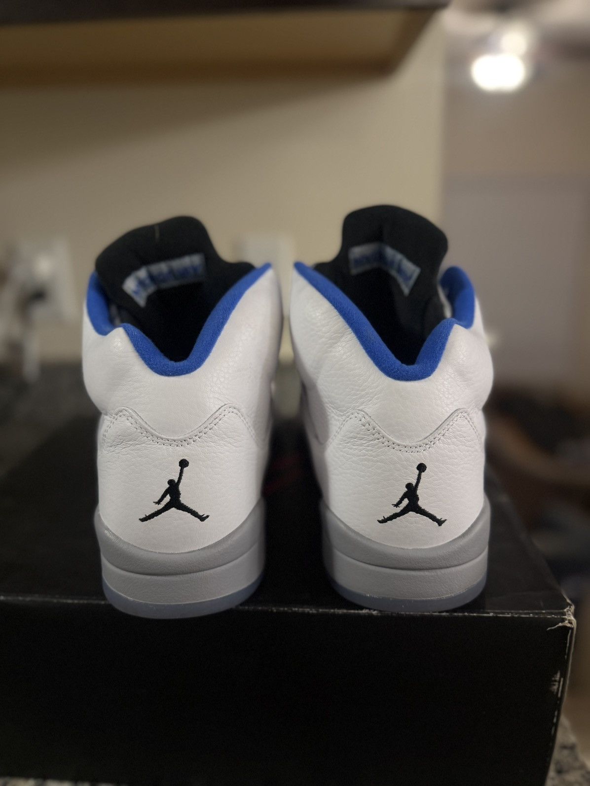 Jordan Brand × Nike Jordan 5 Stealth Size 12 W BOX (DD0587-140) Size US 12 / EU 45 - 8 Thumbnail