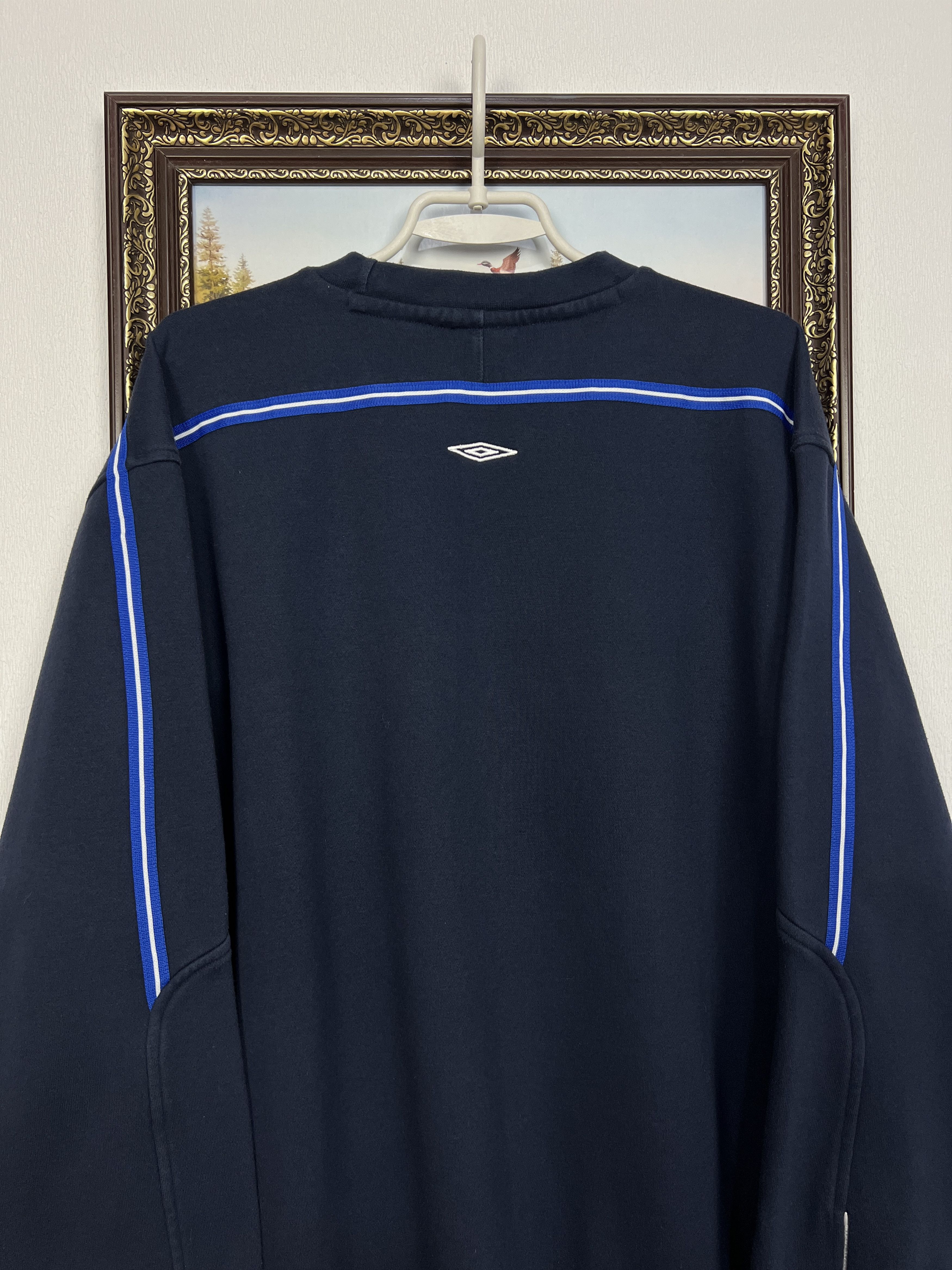 Umbro Everton Football Sweatshirt Soccer Track Top Crewneck Jacket Size US XL / EU 56 / 4 - 9 Thumbnail