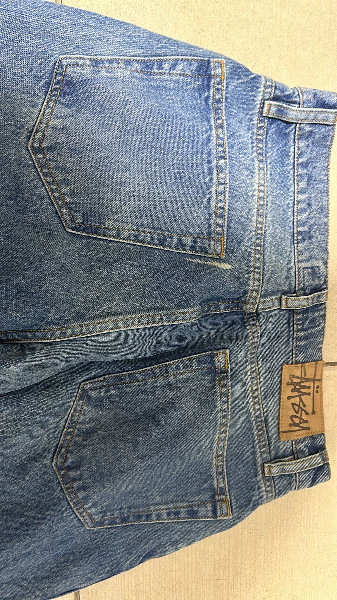 Stussy Stussy Classic Jean Washed Blue Size 30 Size US 30 / EU 46 - 4 Thumbnail