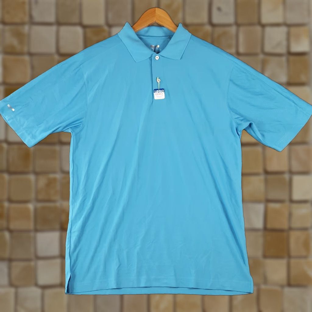 Izod IZOD Antibacterial Breathable Size M Outdoor Collar Polo Golf Shirt Athletic Size US M / EU 48-50 / 2 - 1 Thumbnail