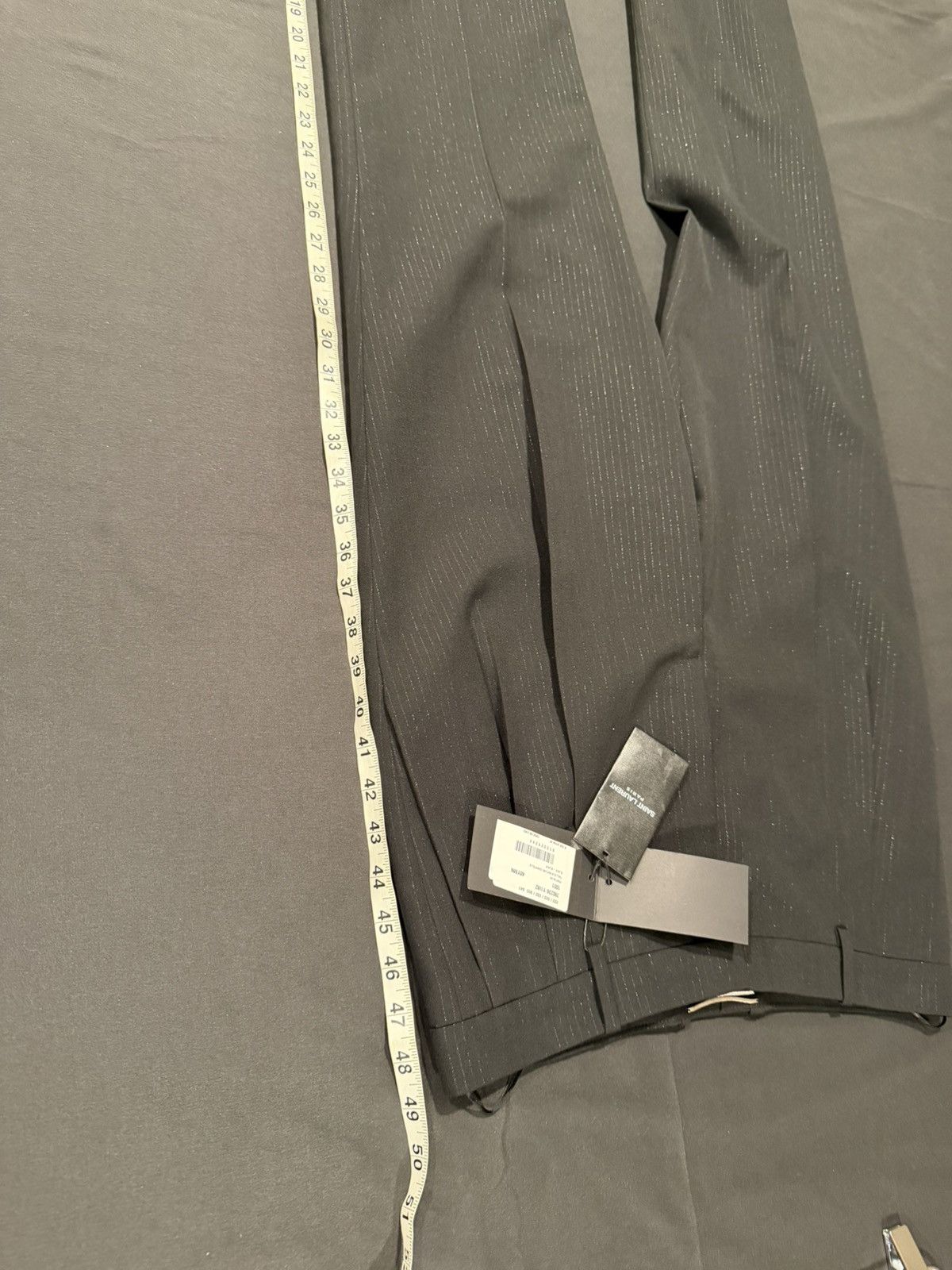 Saint Laurent Paris Saint laurent mens 2024 striped pants. 48/32. $1950 Size US 32 / EU 48 - 4 Thumbnail