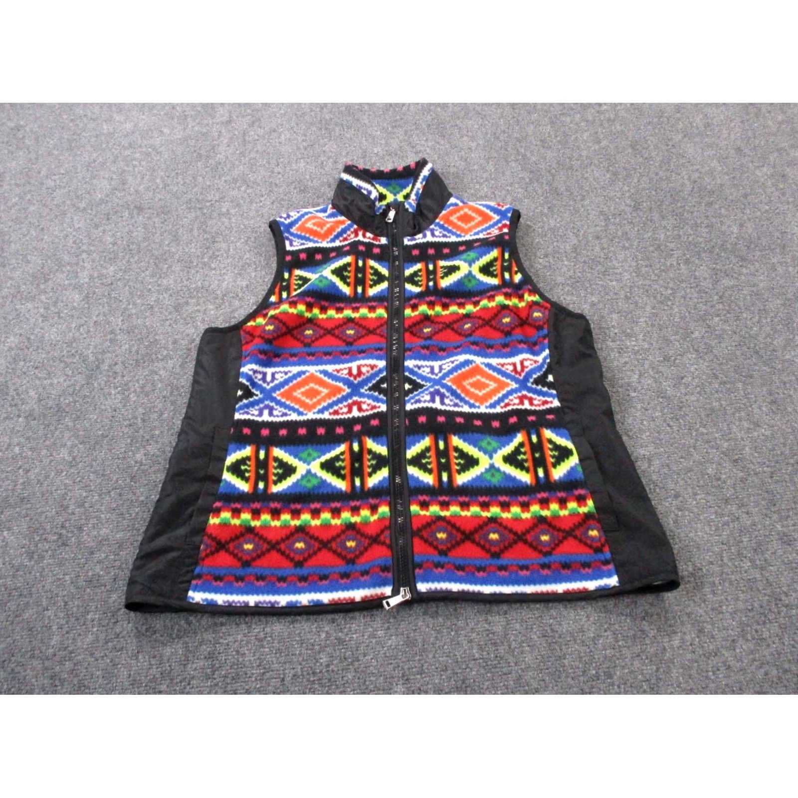 Ralph Lauren Ralph Lauren Vest Jacket Womens XL Colorful Aztec Fleece Active Outdoors Hiking Size XL / US 12-14 / IT 48-50 - 2 Thumbnail