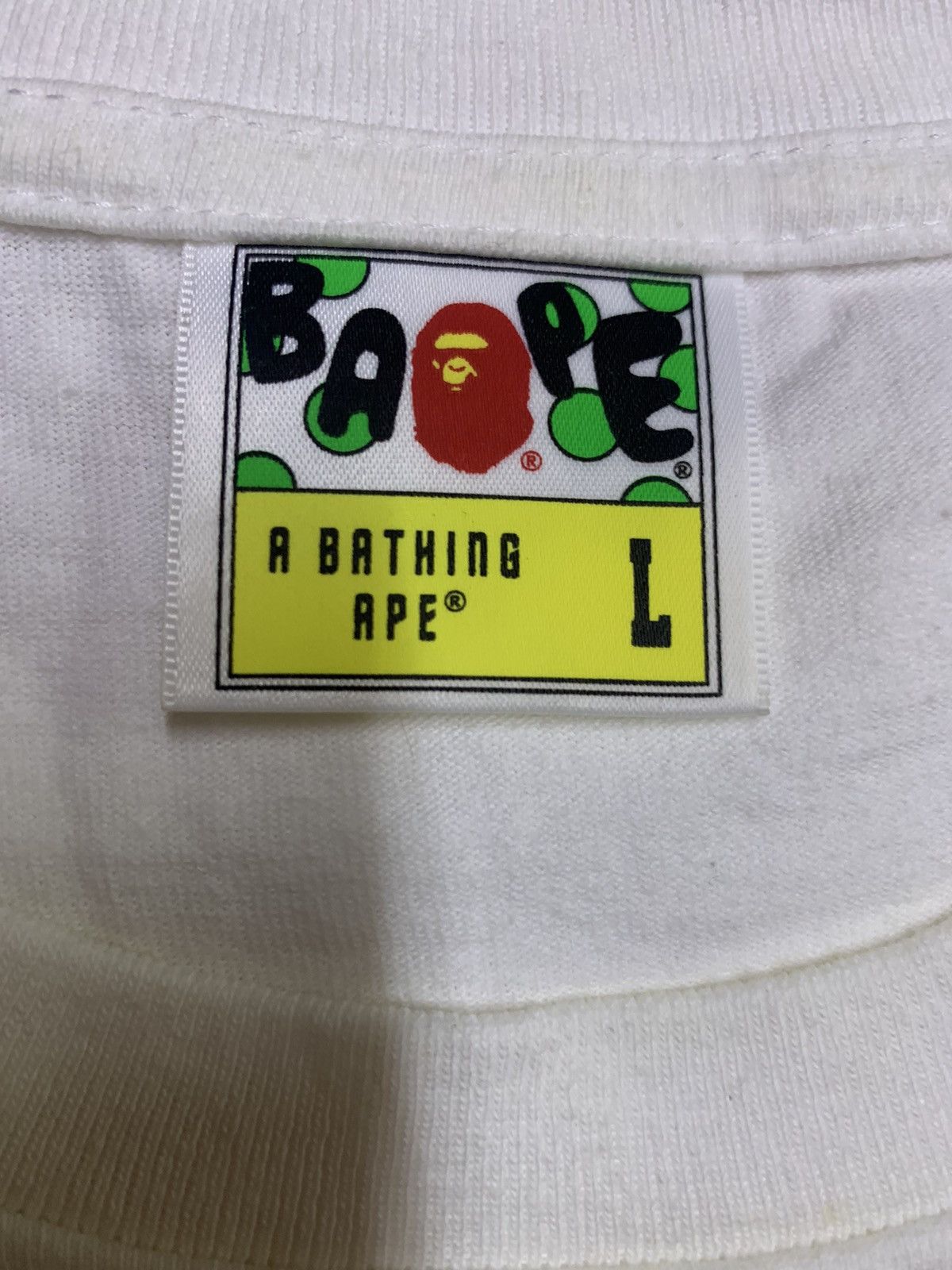 Bape Bape Kyoto milo busy work Tee Size US L / EU 52-54 / 3 - 8 Thumbnail