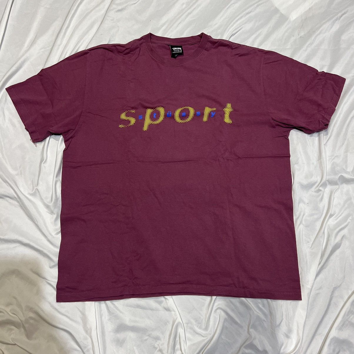 Stussy Stussy Sport baby blue shirt XL Size US XL / EU 56 / 4 - 1 Thumbnail