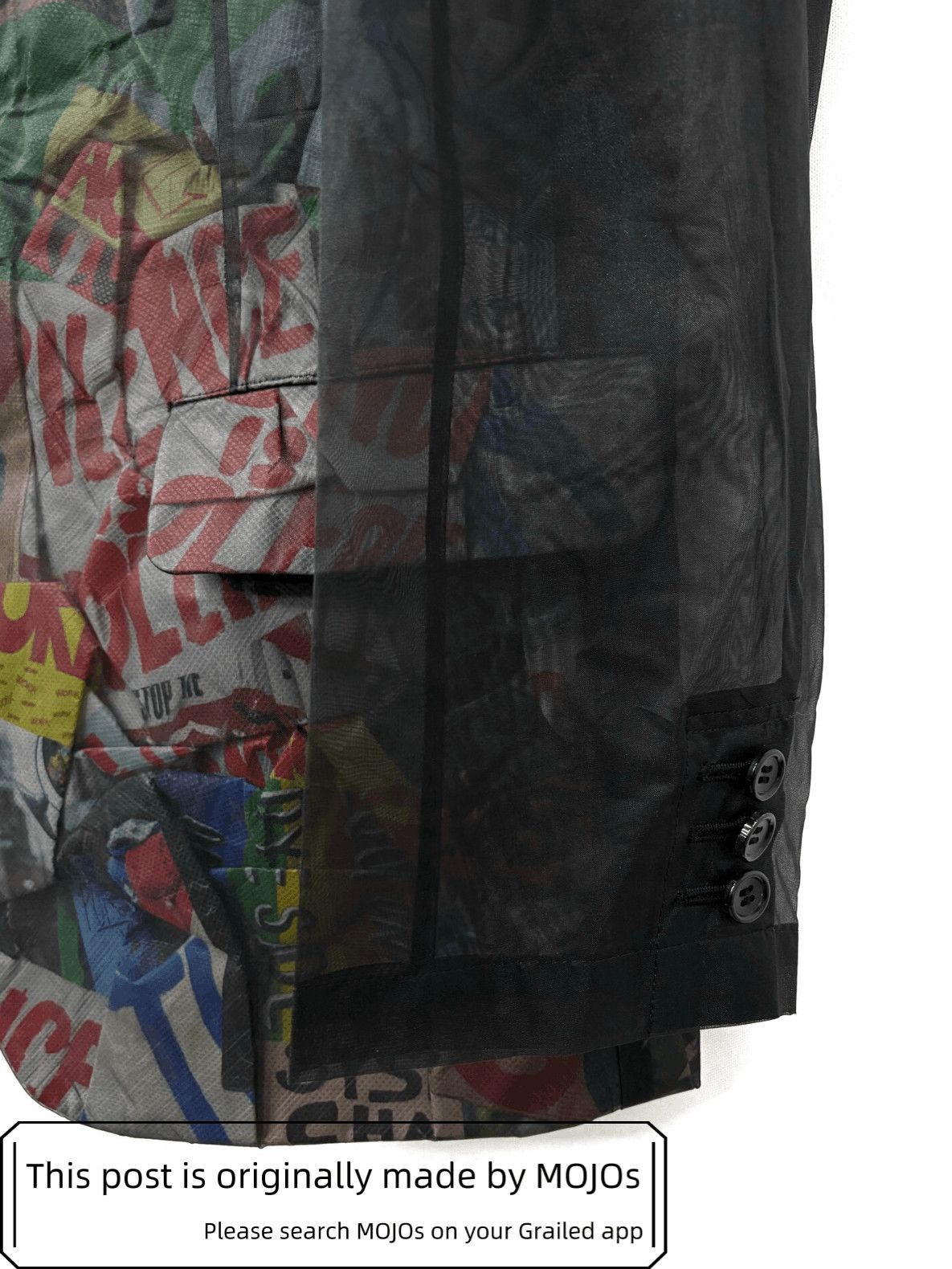 Comme des Garcons Comme Des Garcons 25SS Poster Jacket mojos002226 Size US M / EU 48-50 / 2 - 6 Thumbnail