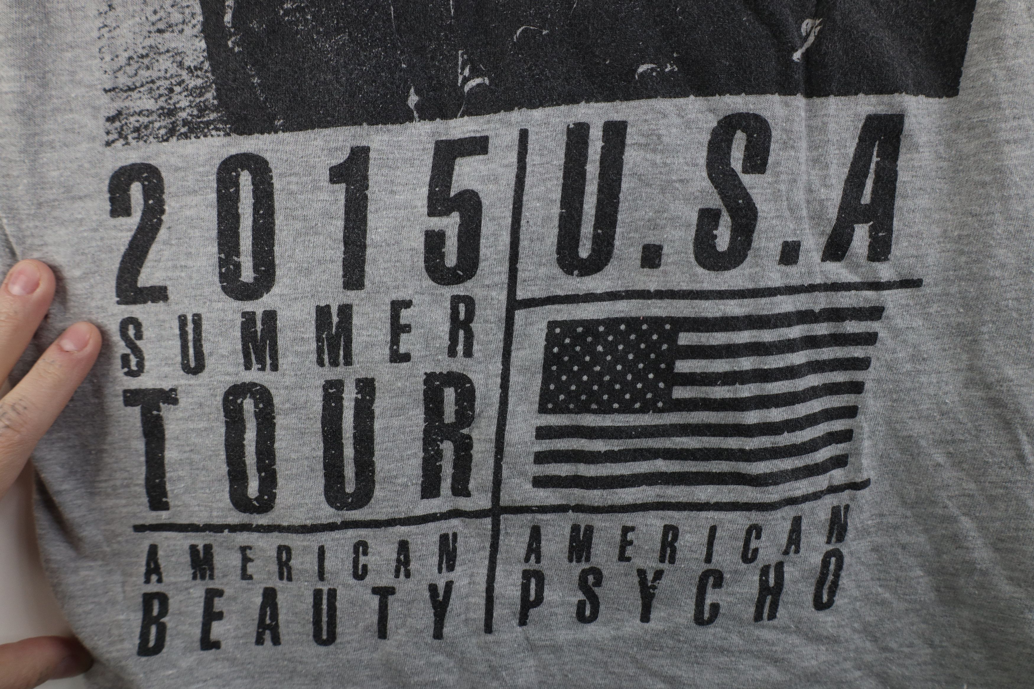 Vintage Vintage American Beauty Psycho Fall Out Boy Band T-Shirt Size S / US 4 / IT 40 - 6 Thumbnail