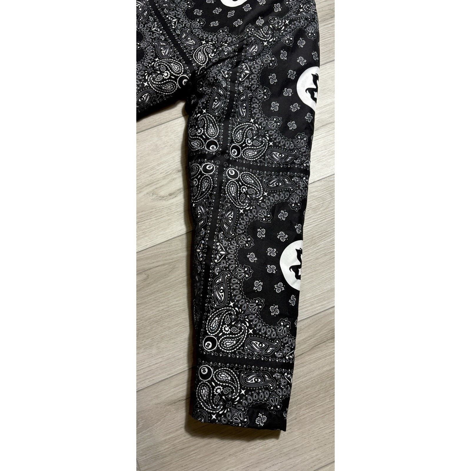 Section 8 Section Eight Y2K Paisley Bandana Streetwear Jacket Large Size US L / EU 52-54 / 3 - 11 Thumbnail