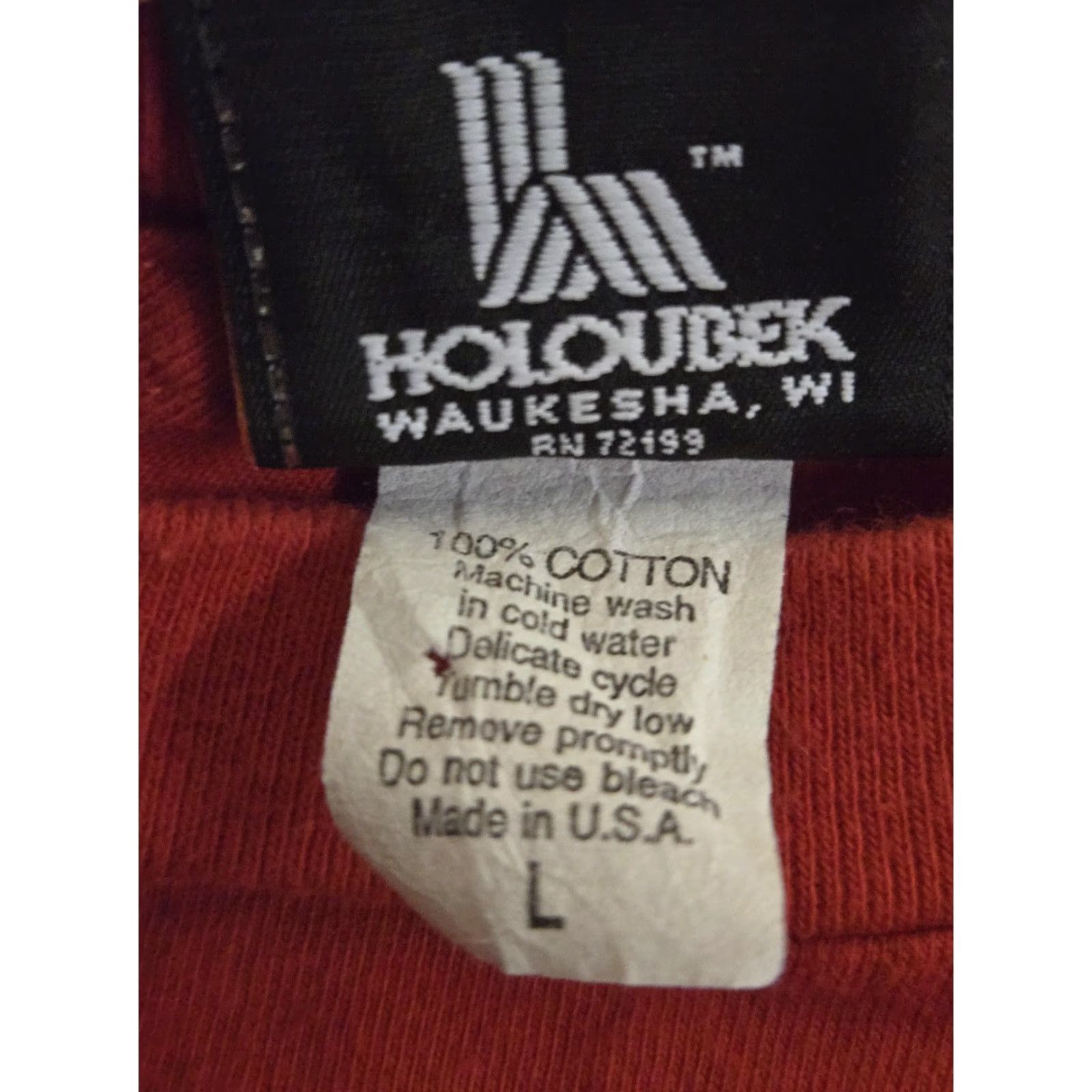 Harley Davidson VINTAGE Harley-Davidson Shirt Mens L Red Tucson AZ Biker Motorcycle 2003 USA Men Shirt Red USA 2003 Harley-Davidson graphic print front back Size US L / EU 52-54 / 3 - 4 Thumbnail