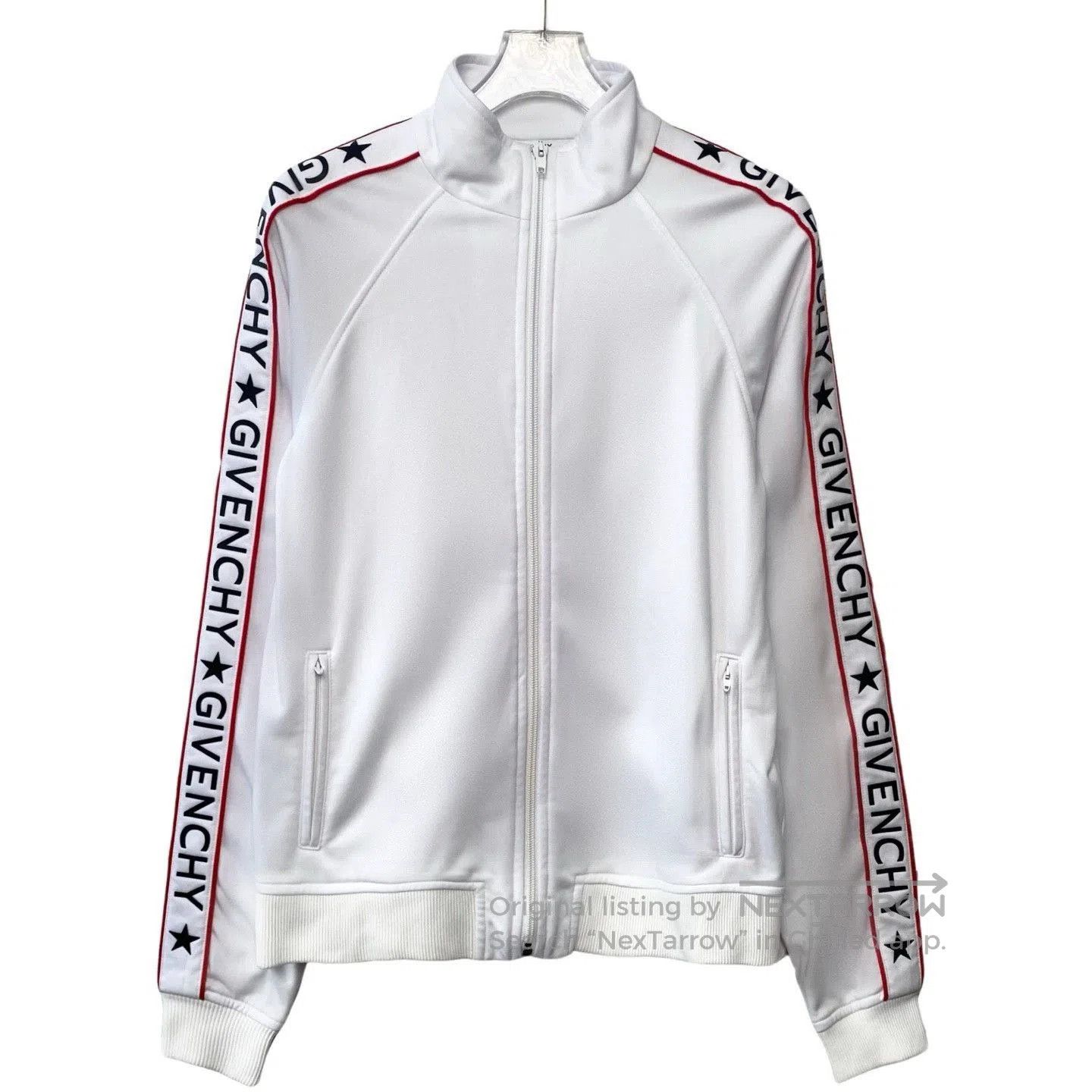 Givenchy Givenchy White Logo Baseball Jacket. Size US M / EU 48-50 / 2 - 1 Thumbnail