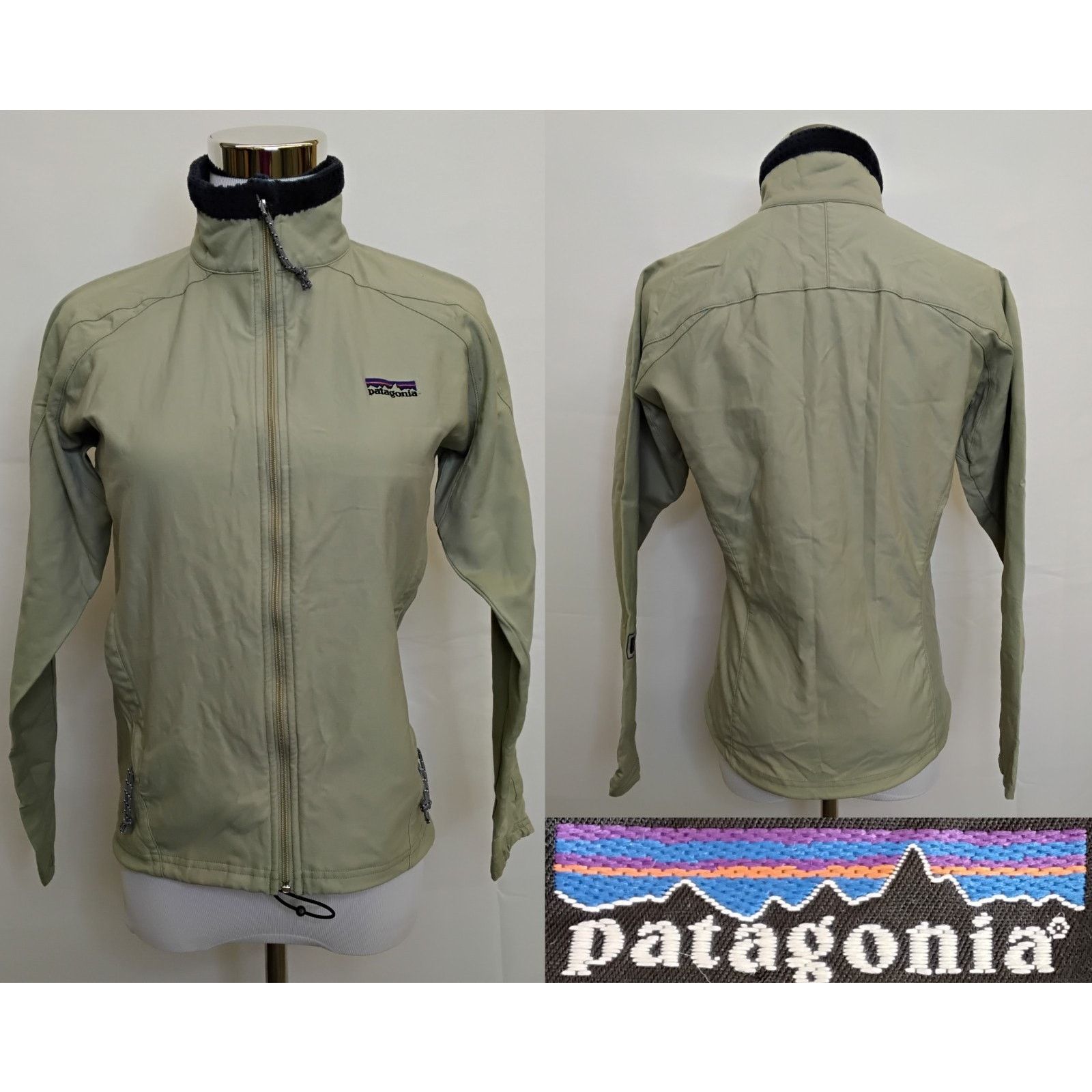Patagonia Patagonia R1 Jacket Women's XS Tan Full Zip No Hood Vintage Size XS / US 0-2 / IT 36-38 - 1 Thumbnail