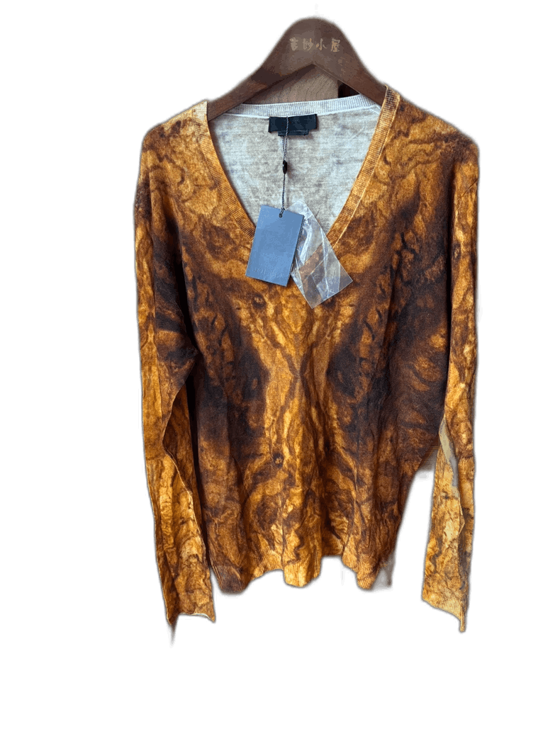 Alexander McQueen McQueen Skull Print Long Sleeve Wool Sweater Size US L / EU 52-54 / 3 - 1 Thumbnail