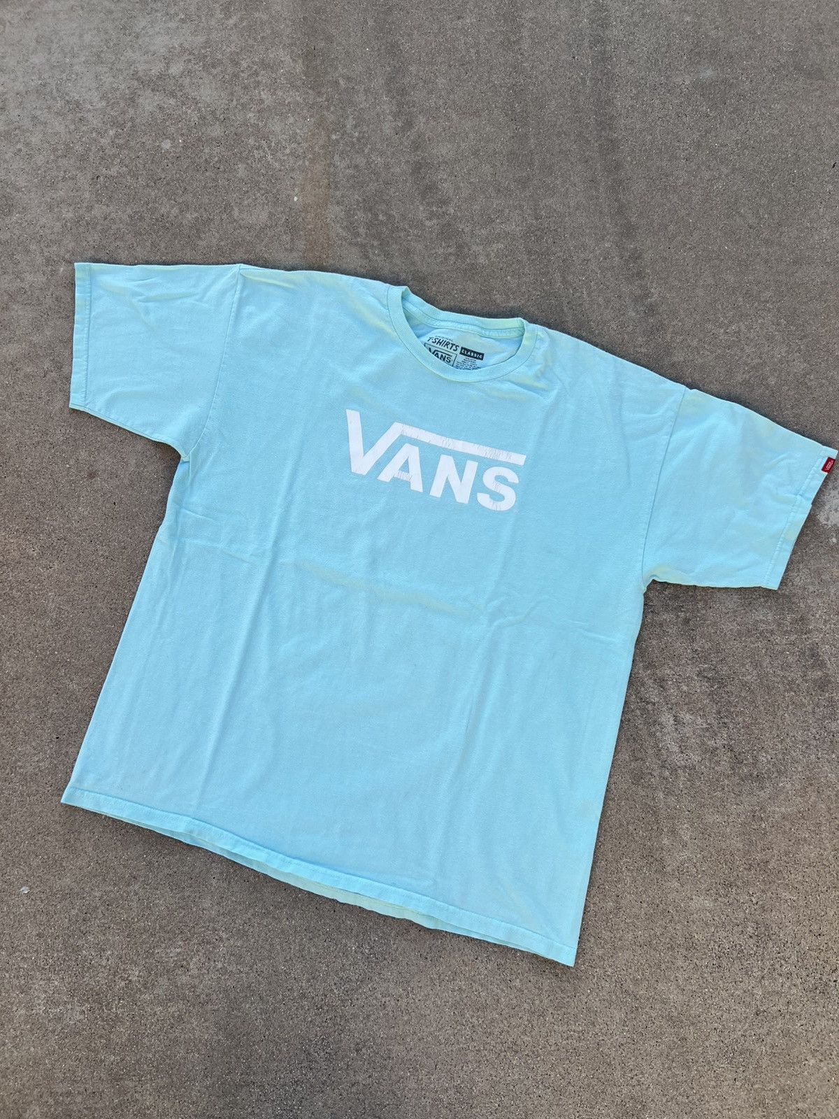 Vans × Vintage Vintage teal vans t shirt Size US XL / EU 56 / 4 - 1 Thumbnail