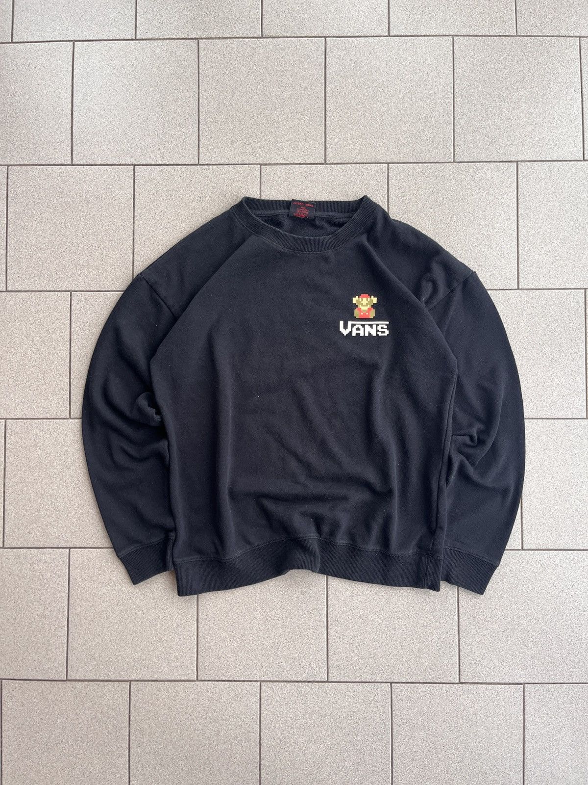 Nintendo × Vans Vans x Nintendo Super Mario Sweatshirt –Limited Edition 2016 Size US S / EU 44-46 / 1 - 1 Thumbnail