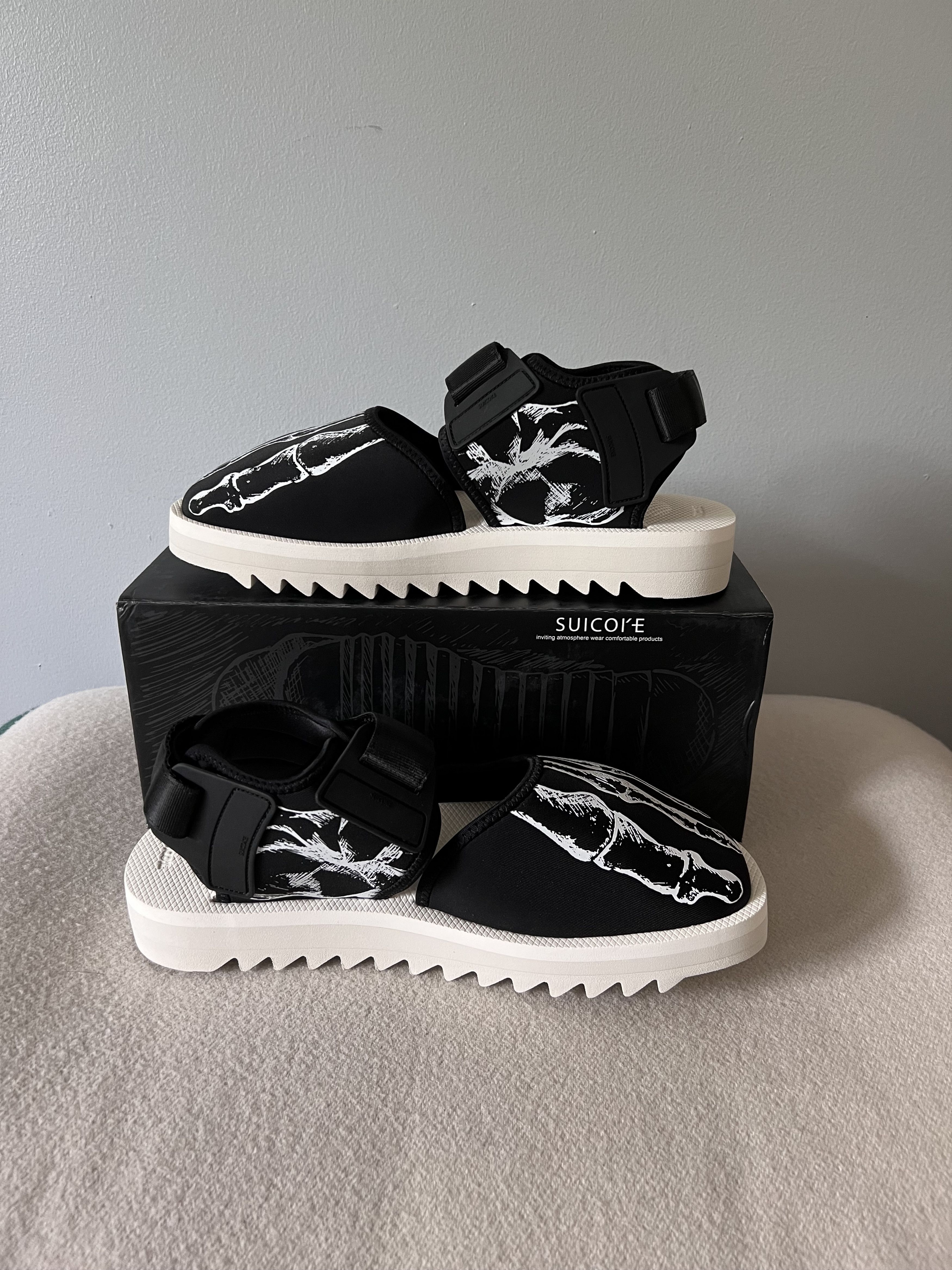 Joshua Vides × Suicoke Joshua Vides Suicoke BITA Strap Sandals in Black Size US 10 / EU 43 - 3 Thumbnail