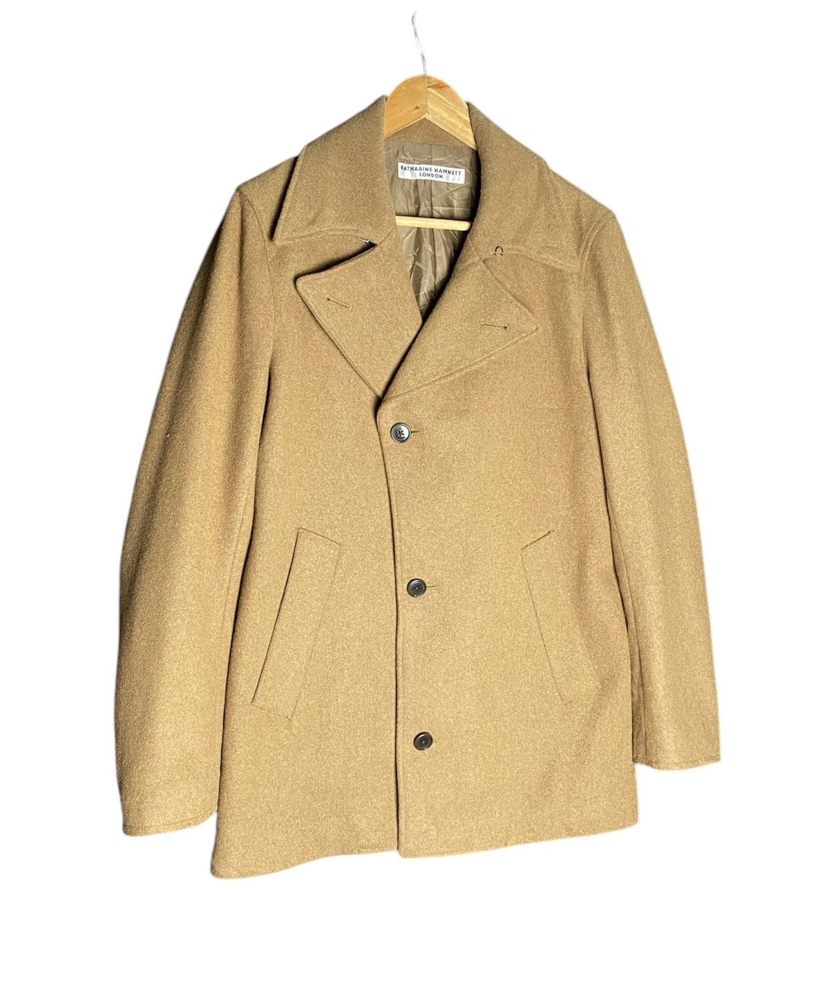 Katharine Hamnett London × Vintage Vintage Katharine Hamnett London Wool Jacket Size US M / EU 48-50 / 2 - 3 Thumbnail