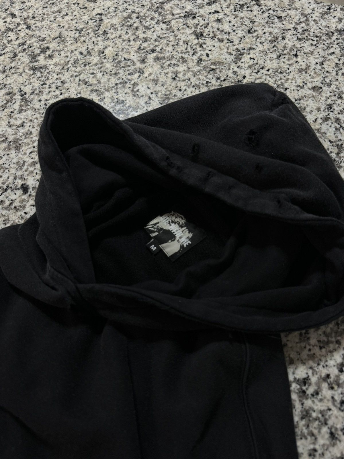 Japanese Brand Distressed black hoodie Size US M / EU 48-50 / 2 - 4 Thumbnail
