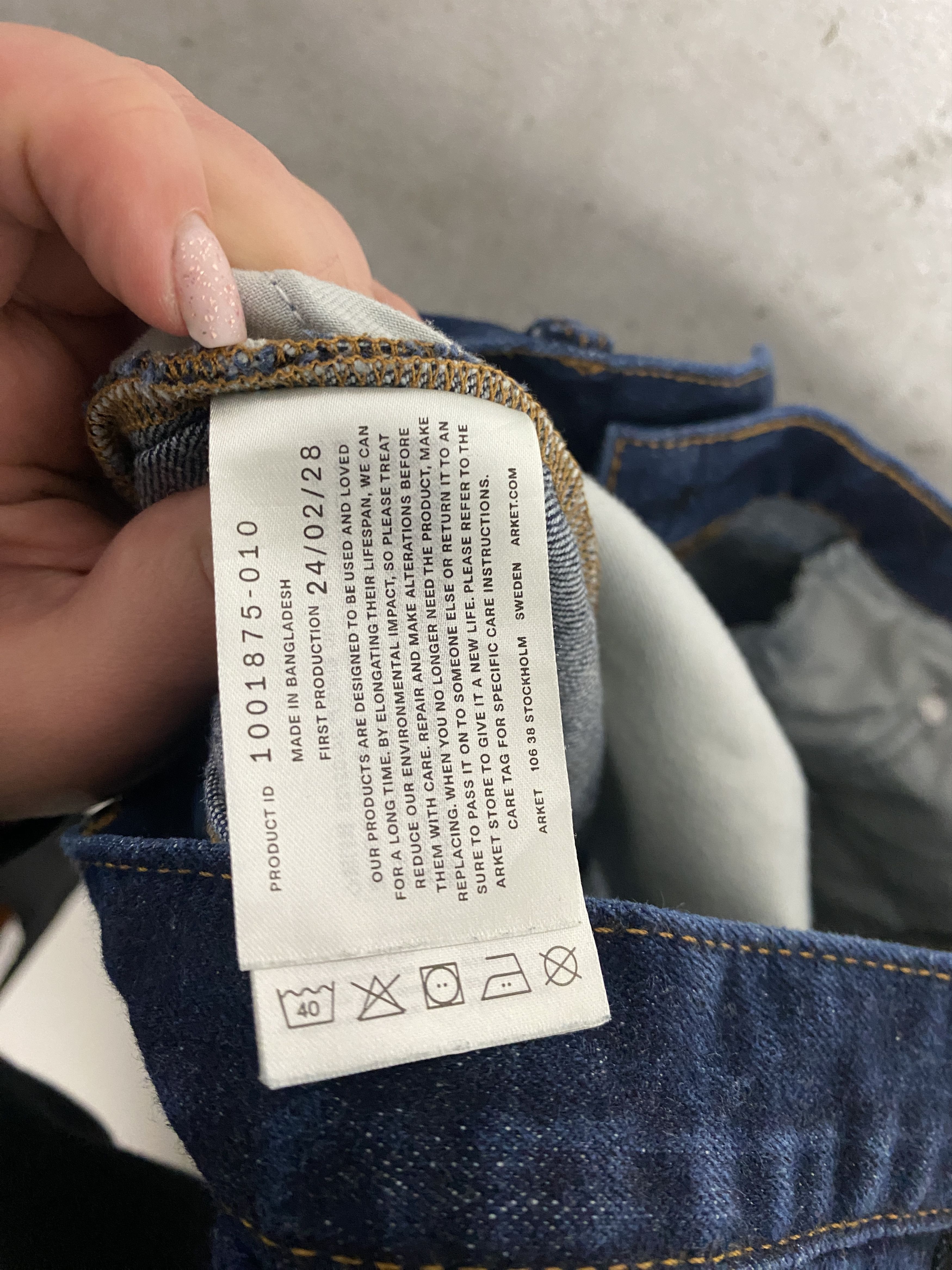 Arket Arket Birch denim jeans pants casual Size US 32 / EU 48 - 6 Thumbnail