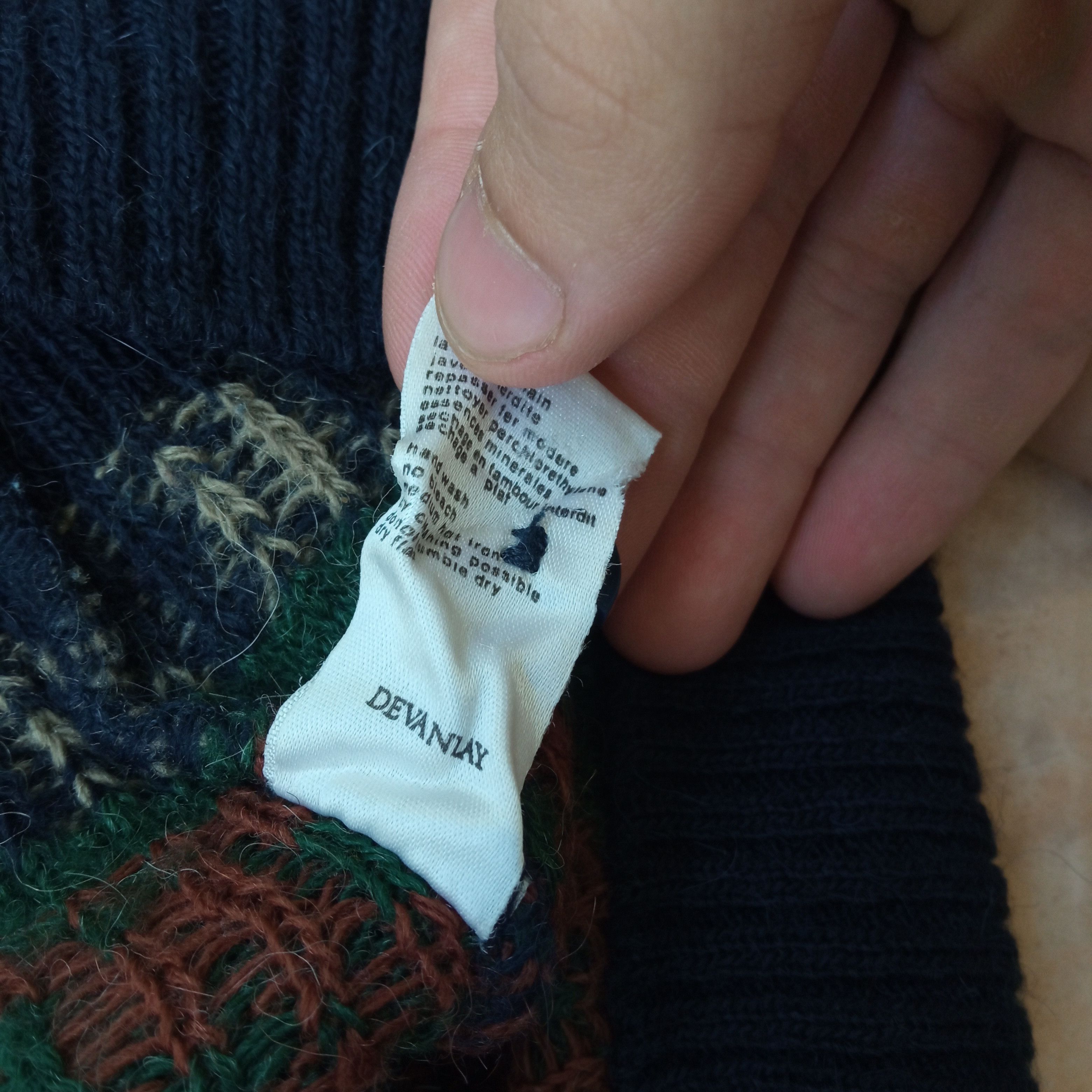 Lacoste × Vintage Lacoste crazy vintage sweater Size US M / EU 48-50 / 2 - 7 Thumbnail