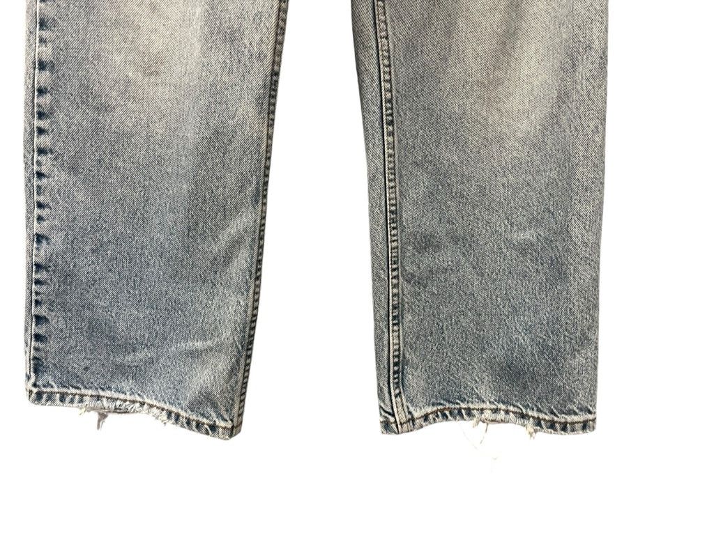 Levi's VTG 1997 Levis 917 Orange Tab Boot Cut Distressed Jeans 12 Size 34" / US 12 / IT 48 - 7 Thumbnail