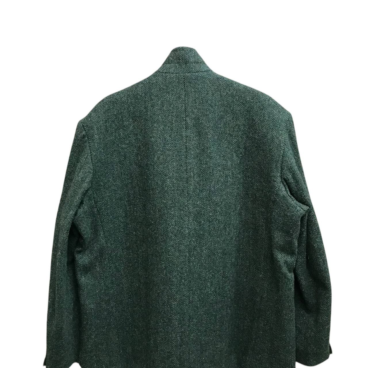 L.L. Bean Vintage 90s L.L. Bean Wool Herringbone Chore Quilted Field Size US XL / EU 56 / 4 - 3 Thumbnail