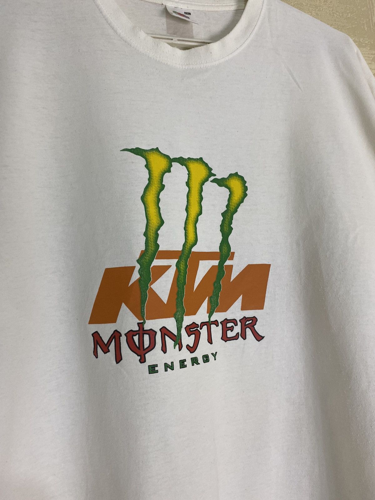 Vintage Vintage Monster Energy KTM Tee T-shirt Size US XXL / EU 58 / 5 - 2 Thumbnail