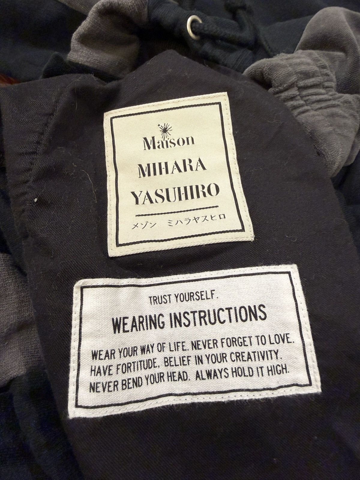 Maison MIHARA YASUHIRO Maison Mihara Yasuhiro Vertical Cut Switching Sweatpants Size US 34 / EU 50 - 4 Thumbnail