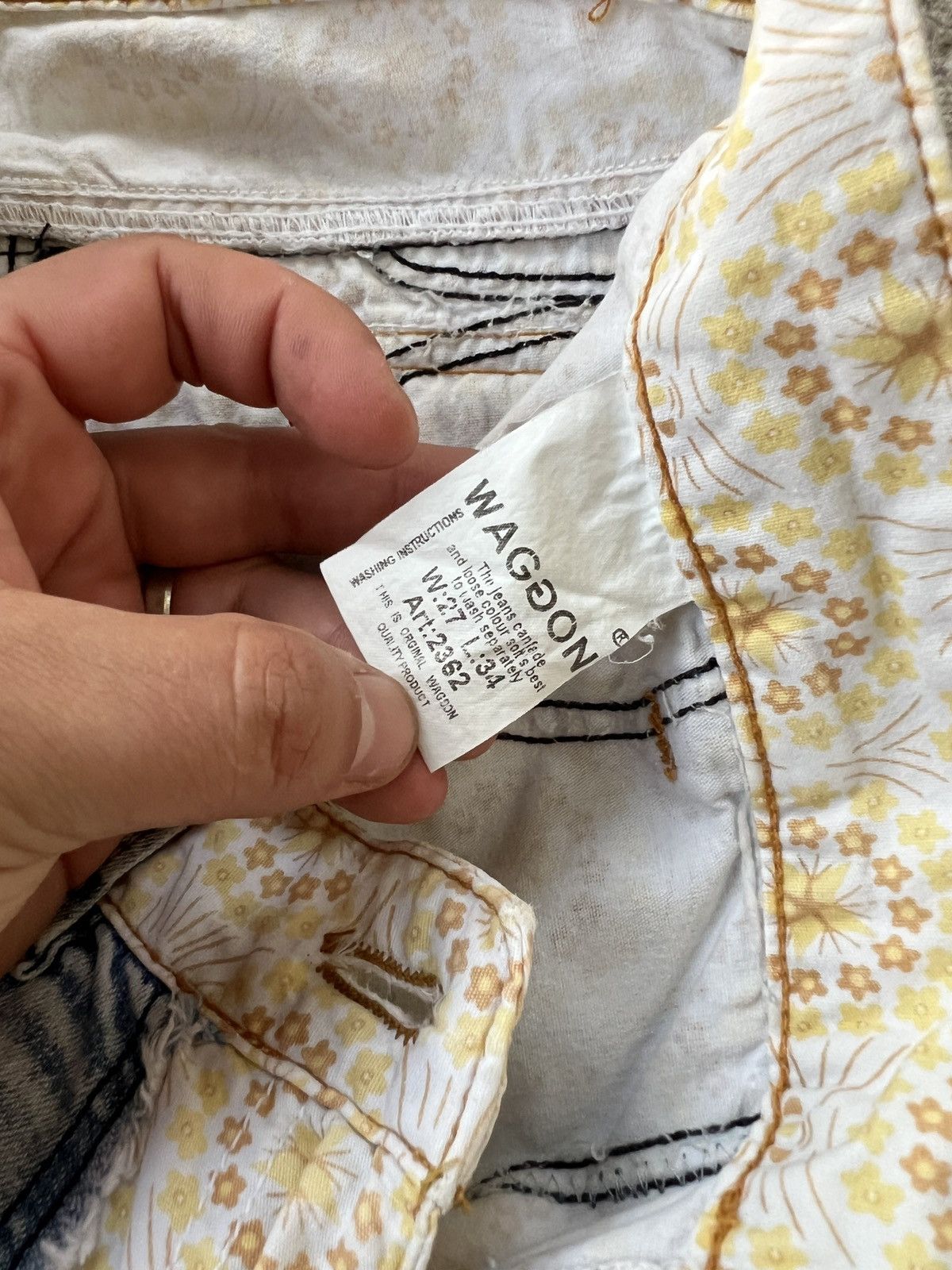 Other Waggon Paris Jeans Size 27" / US 4 / IT 40 - 6 Thumbnail