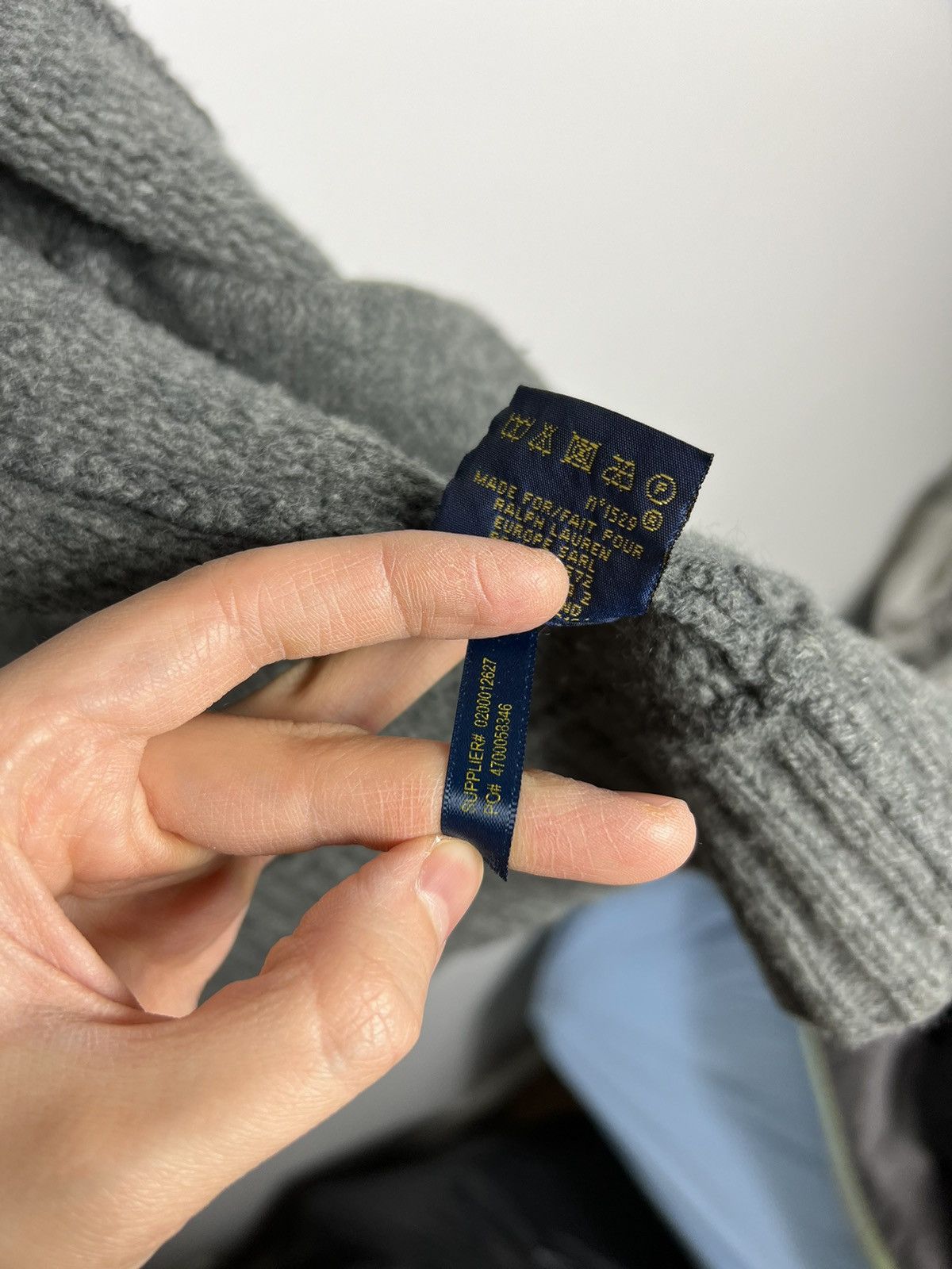 Polo Ralph Lauren × Ralph Lauren Sweater Polo Ralph Lauren Cashmere / Merino Wool Size S / US 4 / IT 40 - 6 Thumbnail