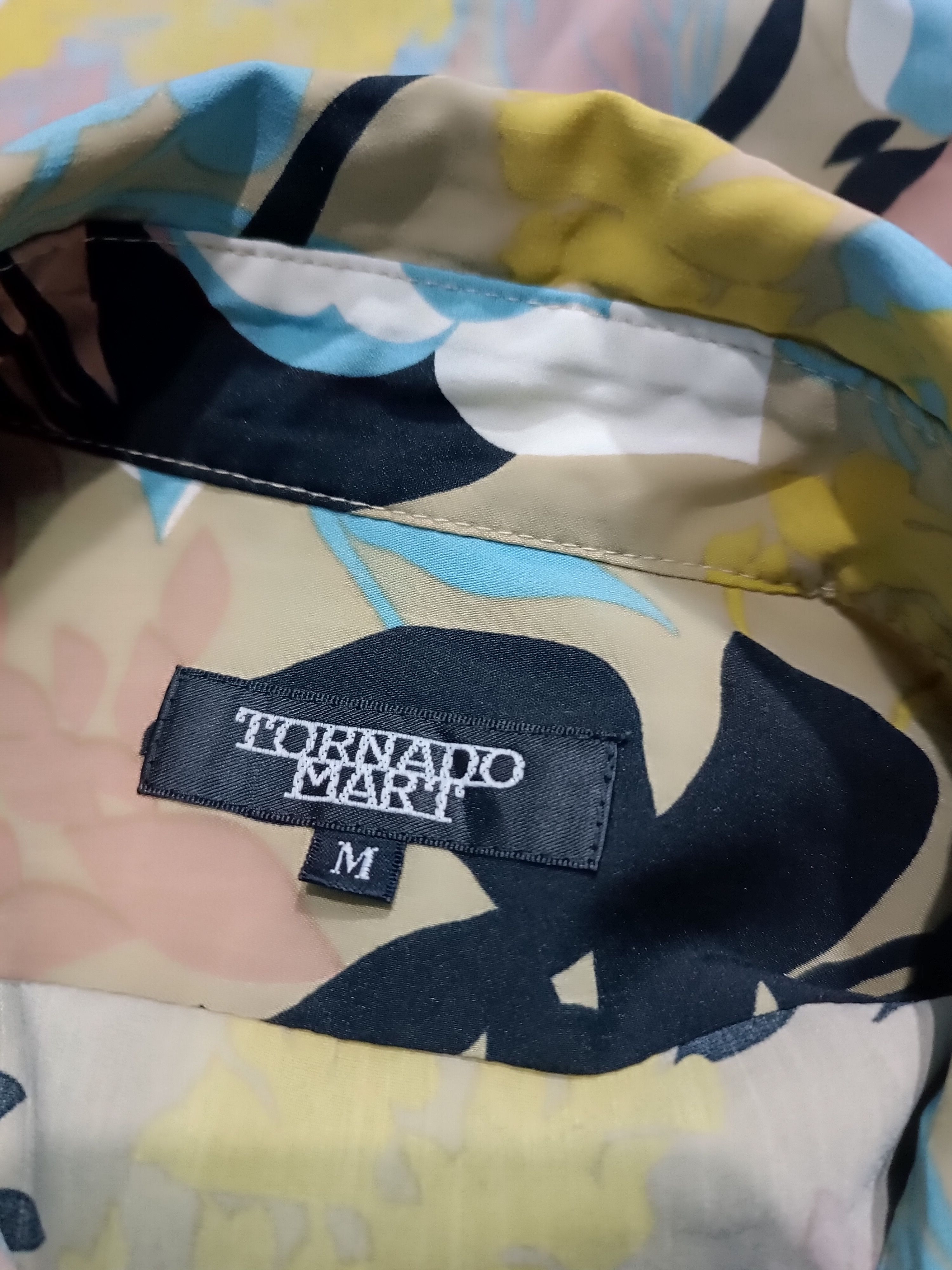 Japanese Brand × Tornado Mart Beautiful Tornado Mart Floral Short Sleeve Shirt Size US M / EU 48-50 / 2 - 7 Thumbnail