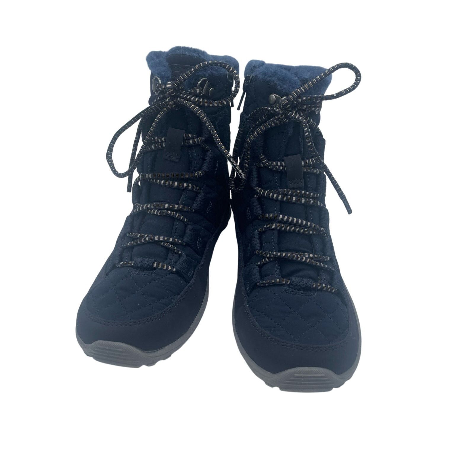 SKECHERS Skechers Reggae Fest Moro Rock Faux Fur Lined Booties Navy 6 Size US 6 / IT 36 - 3 Thumbnail