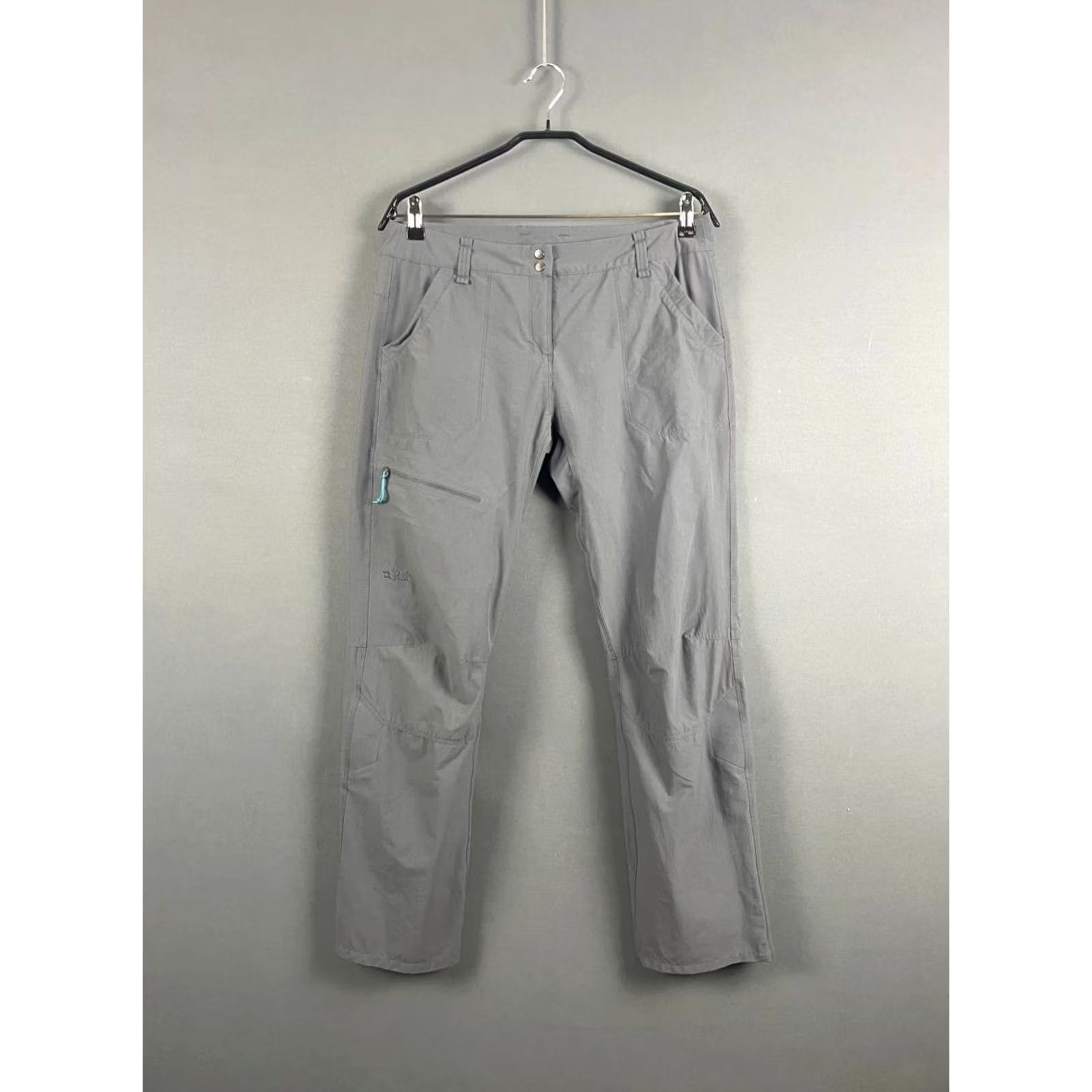Rab Rab Helix Pants Unisex Size M Gray Track Polyamide Activewear Running Gym Size US 31 - 2 Thumbnail