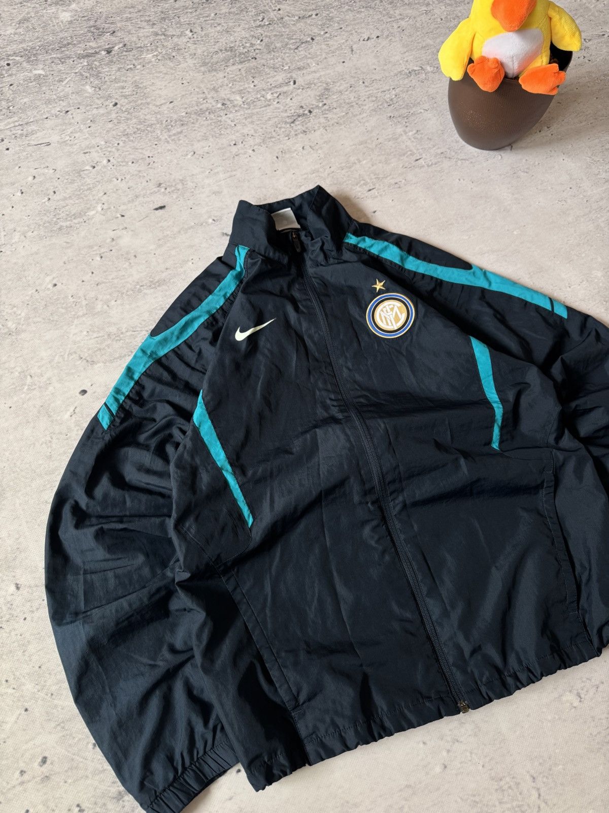 Nike × Vintage NIKE INTER MILAN VINTAGE BASIC LOGO OVERSIZE LIGHT JACKET Size US S / EU 44-46 / 1 - 2 Thumbnail