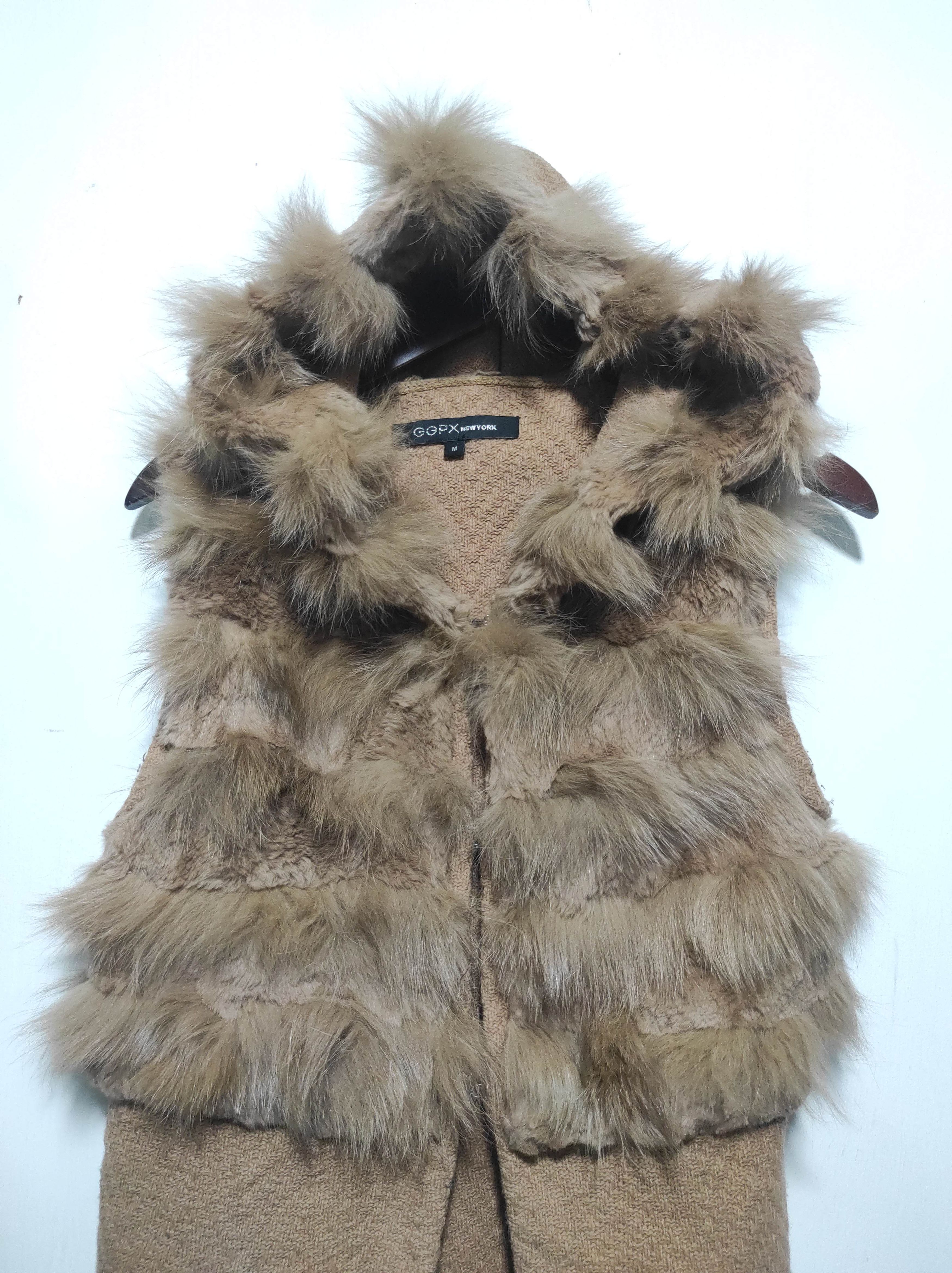 14th Addiction GGPX new York Knit Fur Hoodie IfSixWasNine LGB style Size M / US 6-8 / IT 42-44 - 3 Thumbnail