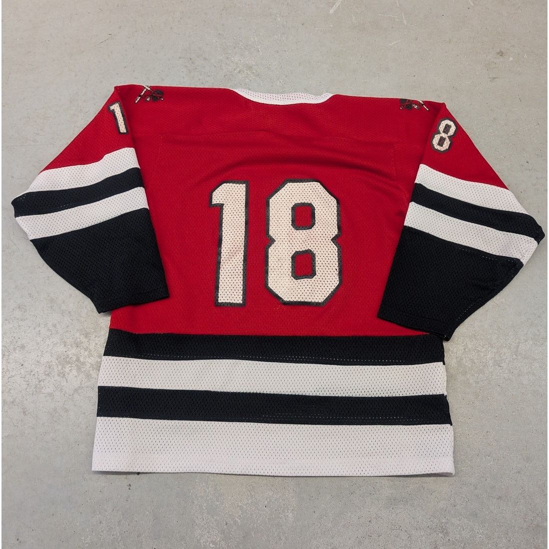 NHL × Vintage Vintage 80s Lacroix Sports Made in Canada Hockey Jersey 18 Size US L / EU 52-54 / 3 - 2 Thumbnail