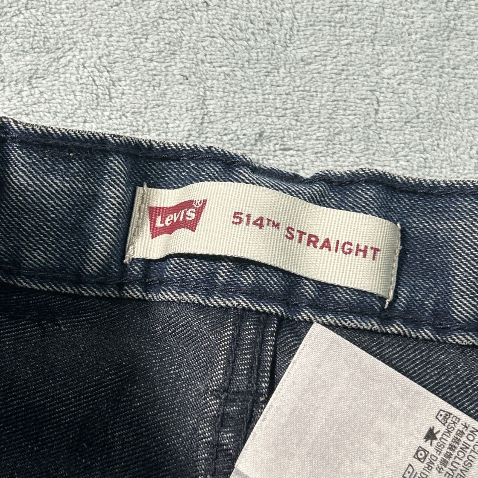 Levi's Levis 514 Straight Jeans Youth Teen 14 27x27 Hamilton Skinny Size 36" / US 14 / IT 50 - 3 Thumbnail