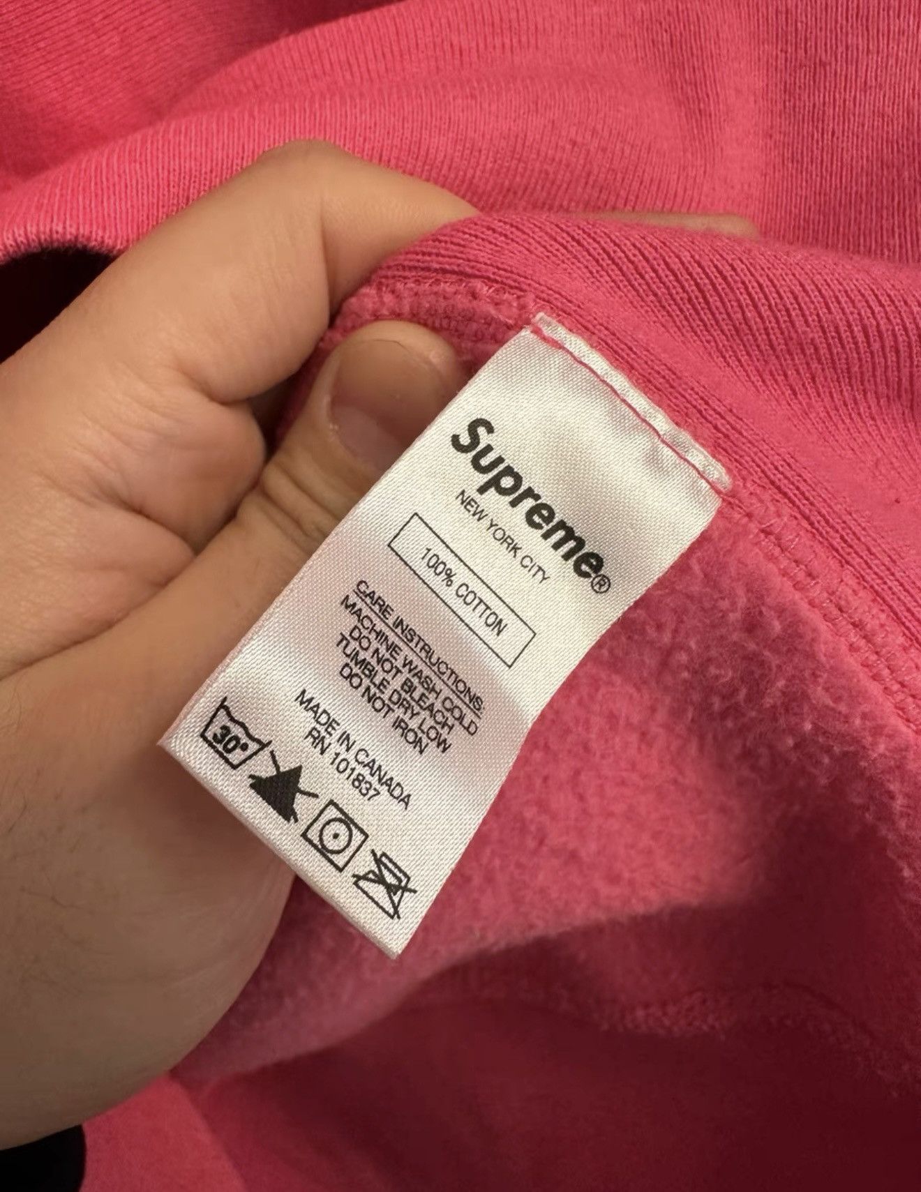 Supreme Supreme fw17 pink magenta box logo hooded hoodie Size US XL / EU 56 / 4 - 4 Thumbnail