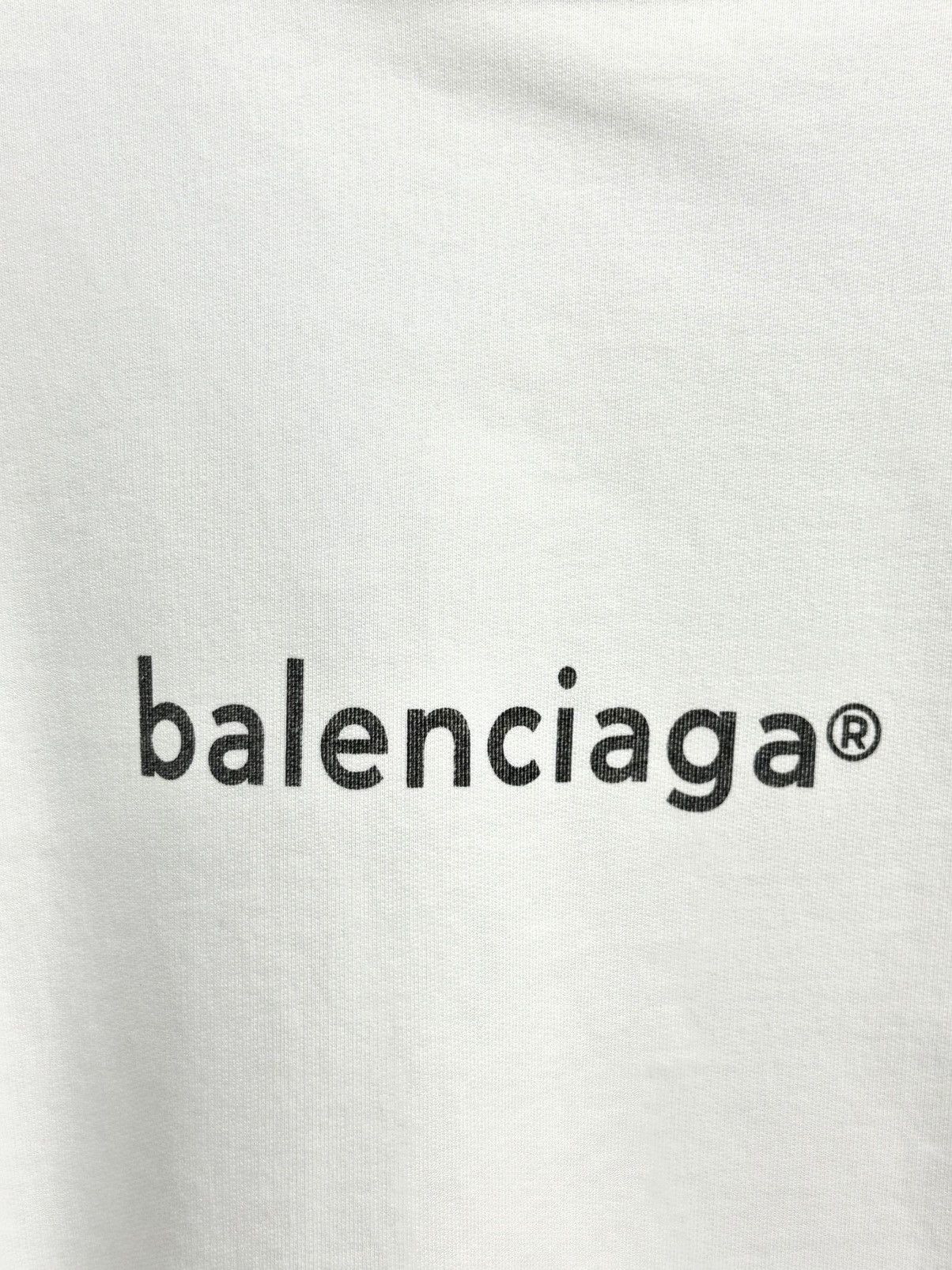 Balenciaga Balenciaga Oversized Fit copyright hoodie White Size US M / EU 48-50 / 2 - 4 Thumbnail