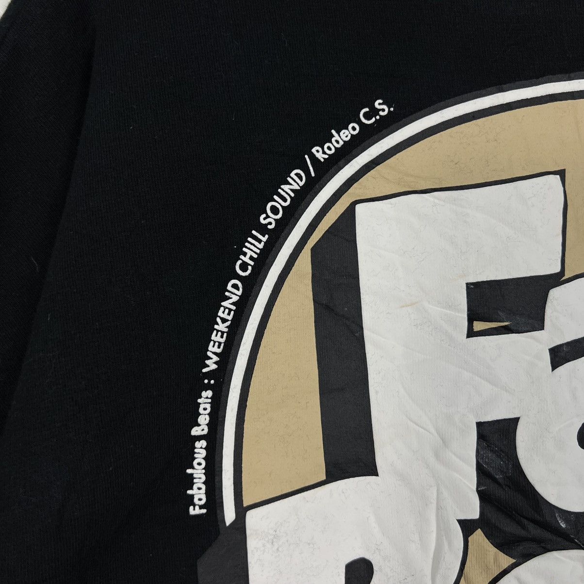Japanese Brand RODEO CROWNS Fabulous Beats Big Logo Sweatshirt #4250-C193 Size US L / EU 52-54 / 3 - 4 Thumbnail