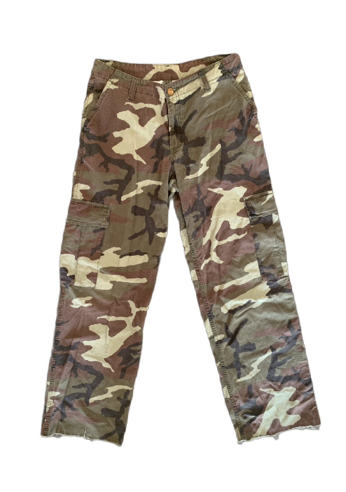 Carhartt Vintage Carhartt Trebark Camo Cargo Pants – Made in USA- Size US 26 / EU 42 - 1 Thumbnail
