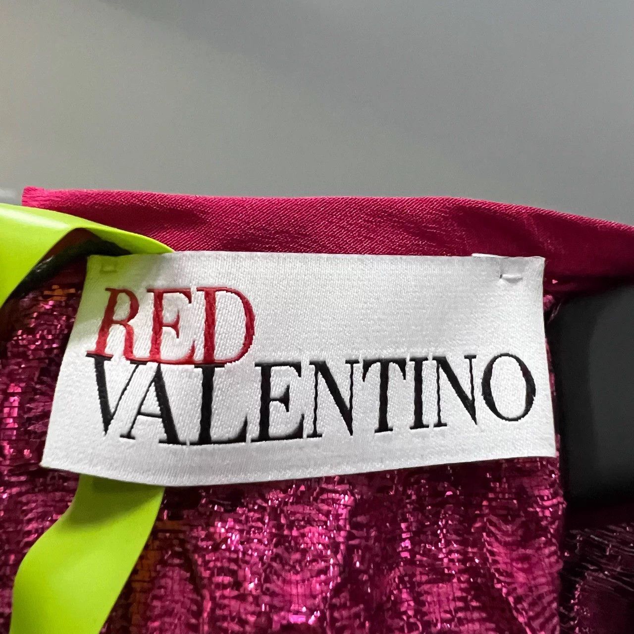 Valentino Valentino Fuchsia Long Sleeve Dress 40 NWT Size S / US 4 / IT 40 - 5 Thumbnail
