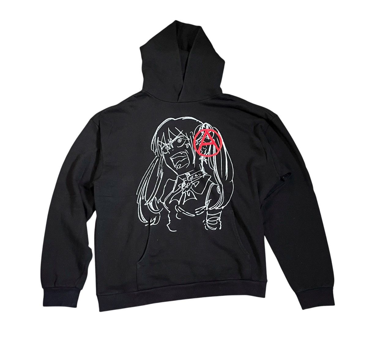 Jun inagawa full bk anime anarchy hoodie
