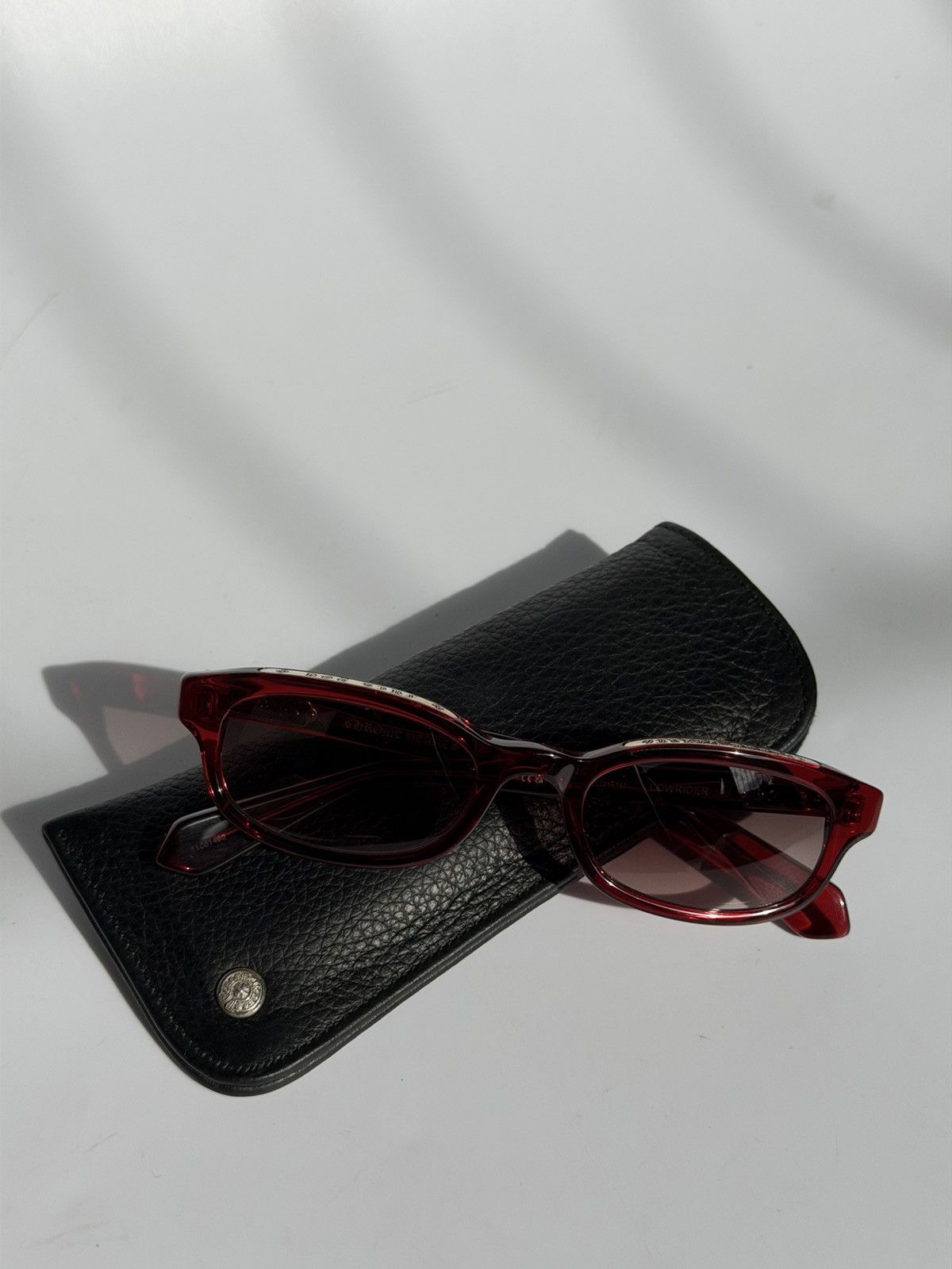 Chrome Hearts Red Lowrider Sunglasses