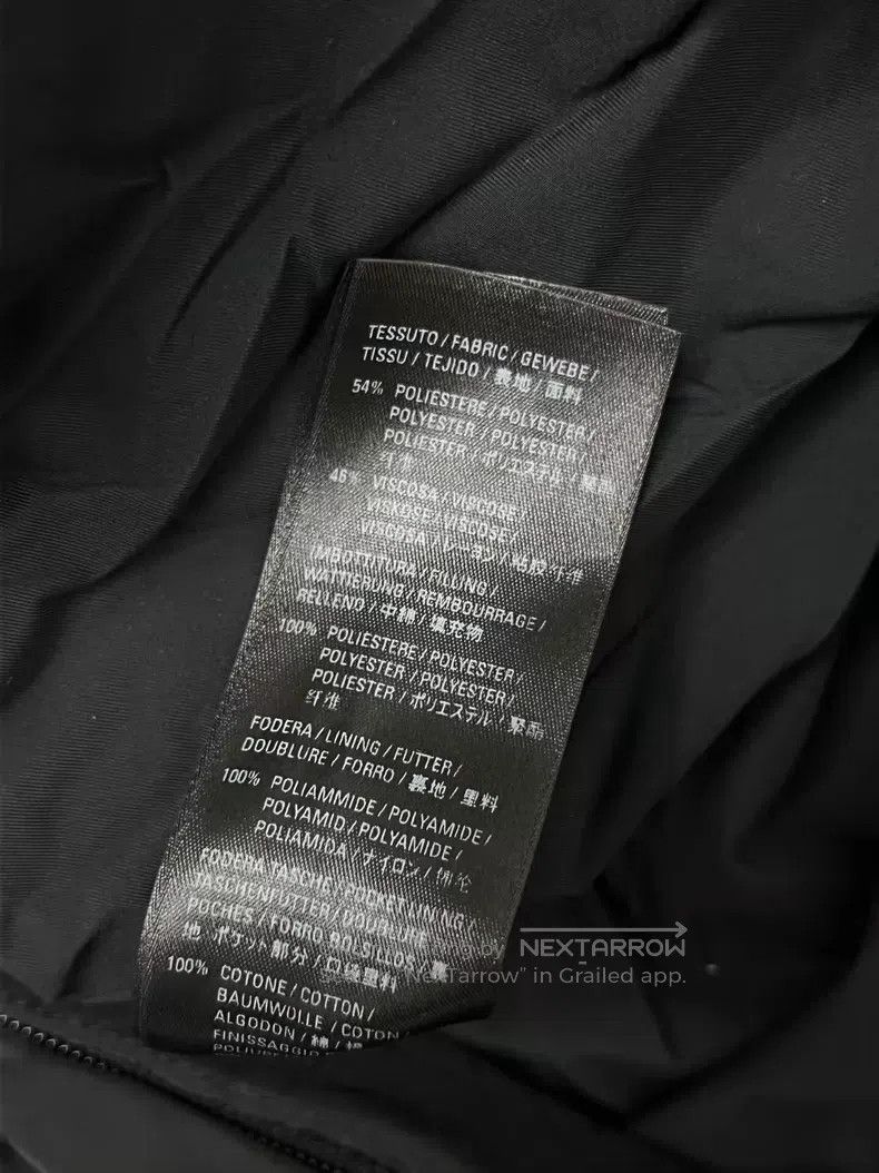 Balenciaga Balenciaga Logo embroidery cotton padded jacket Size XS / US 0-2 / IT 36-38 - 6 Thumbnail