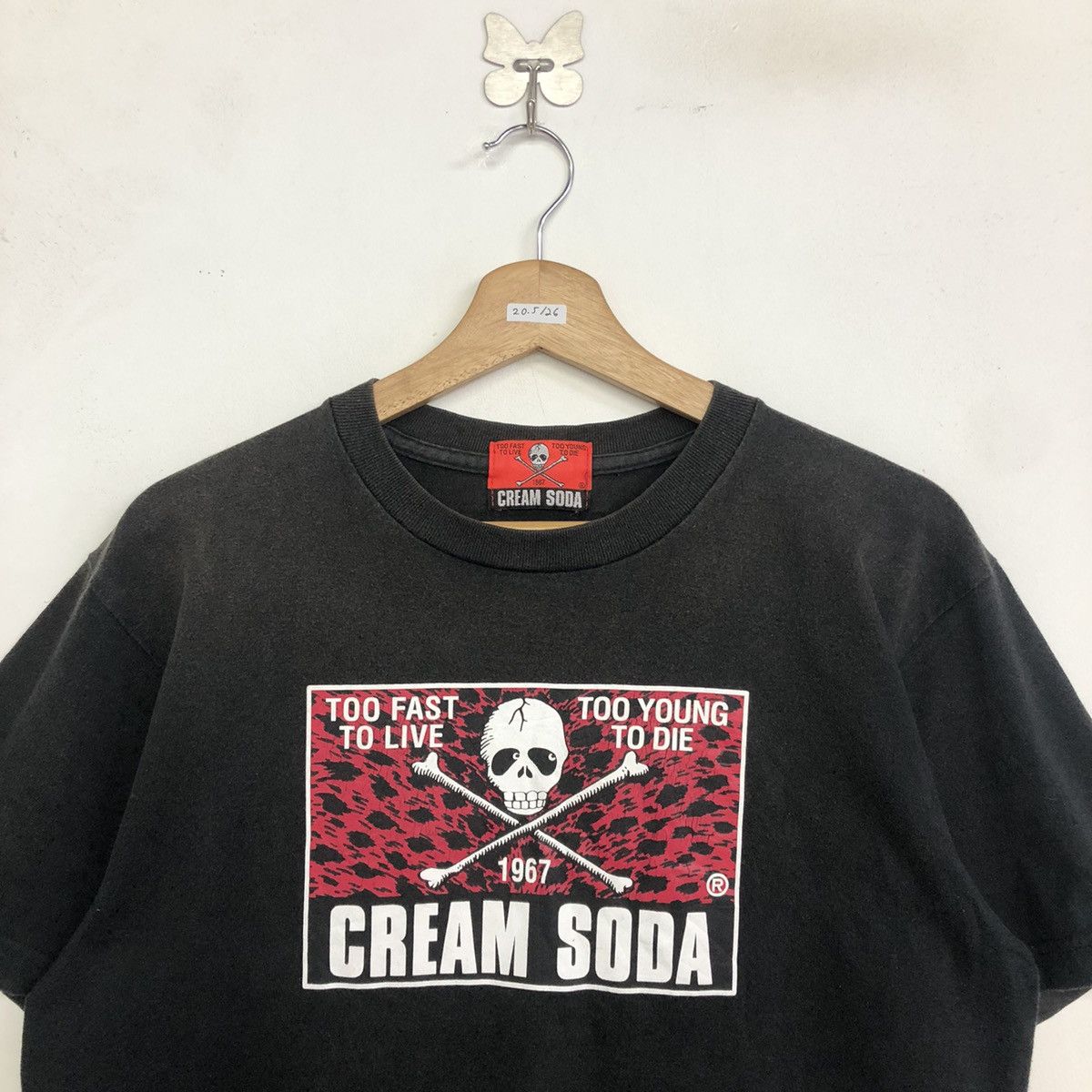 If Six Was Nine Cream Soda South Cat Street Sunfaded Punk Tshirt Size US M / EU 48-50 / 2 - 4 Thumbnail